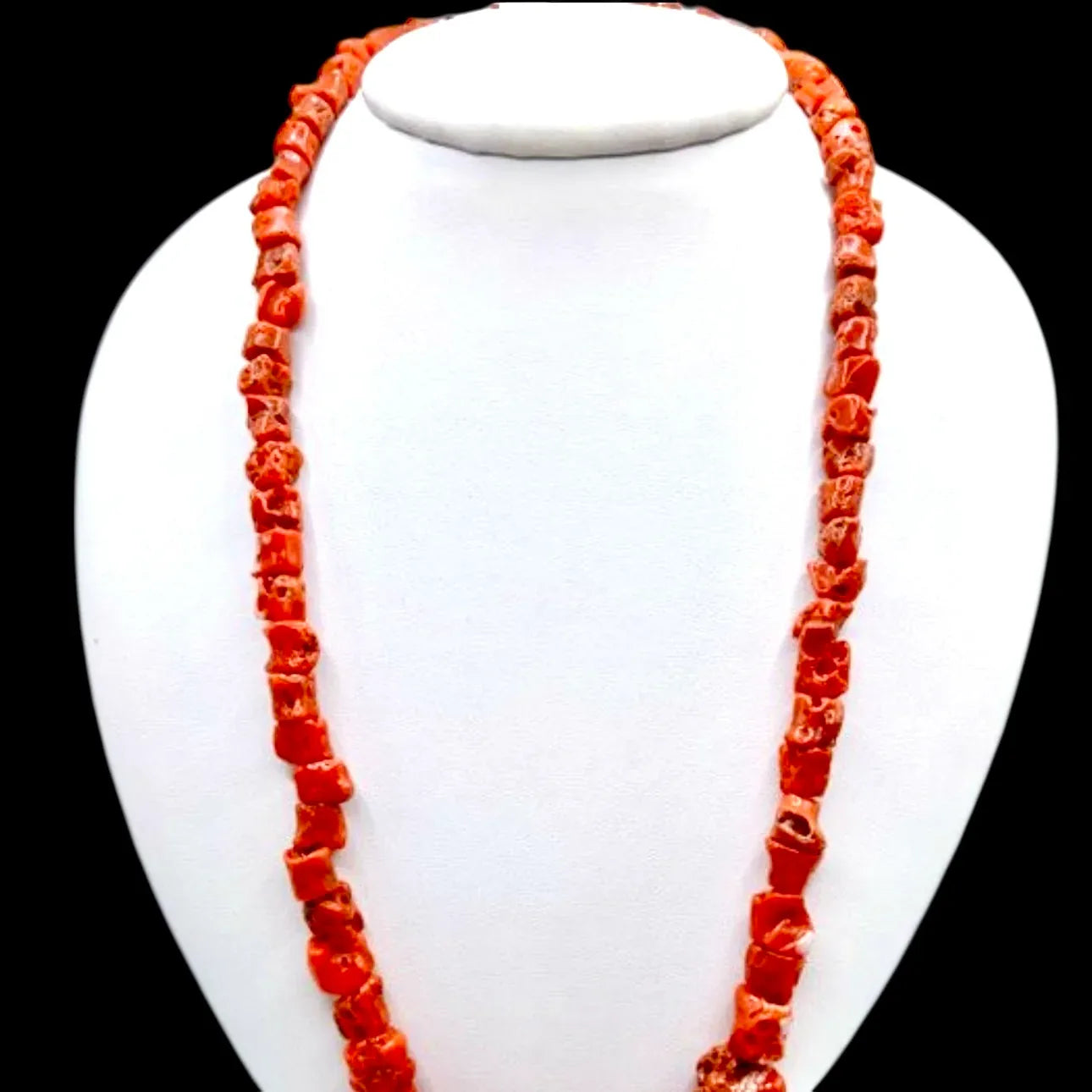 Coral Corinto Corallium Rubrum colgante con plata de ley - MUNAY MINERALES MALLORCA