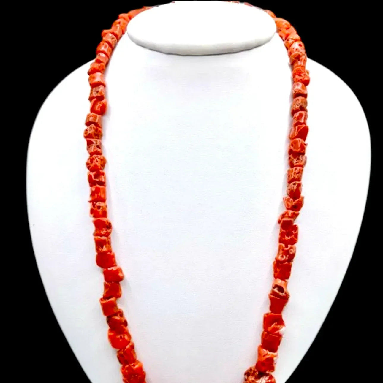 Coral Corinto Corallium Rubrum colgante con plata de ley - MUNAY MINERALES MALLORCA