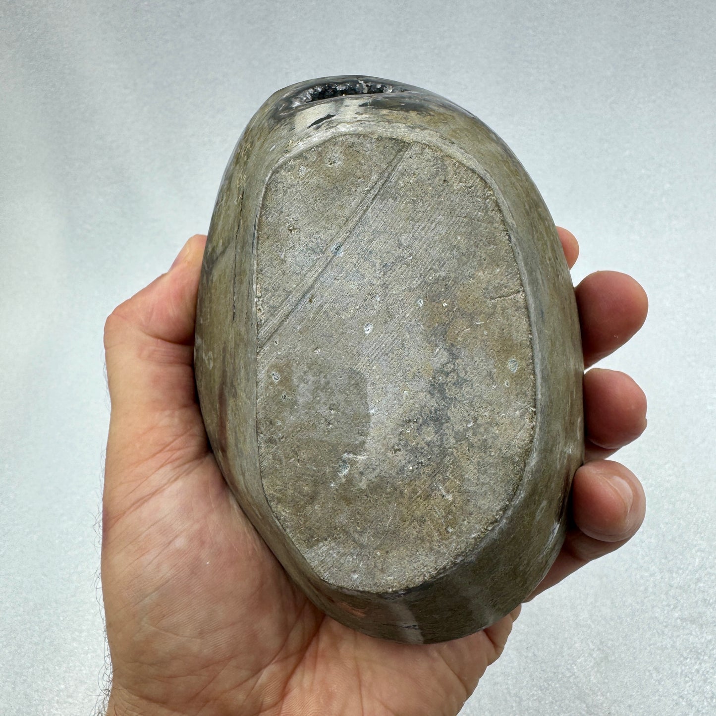 Drusa de amatista negra