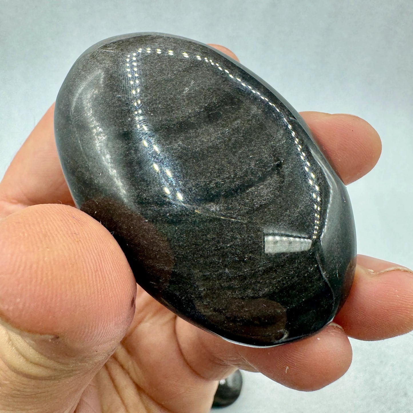 Obsidiana plateada ref. 4 - MUNAY MINERALES MALLORCA