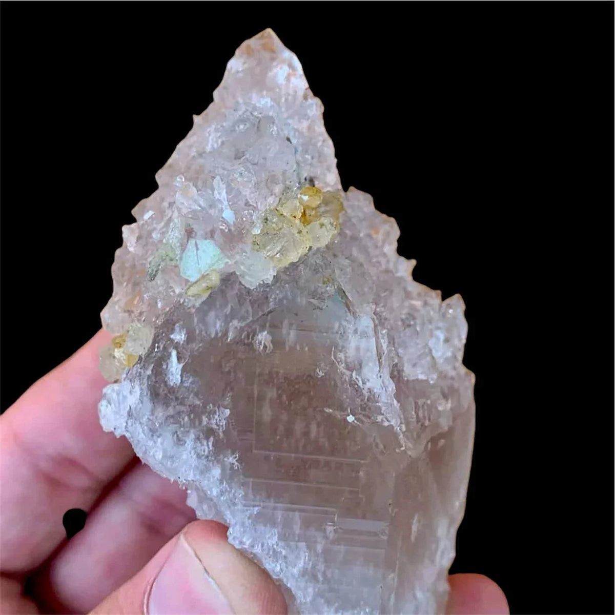 Cuarzo maestro Nirvana hielo Munay Minerales Mallorca