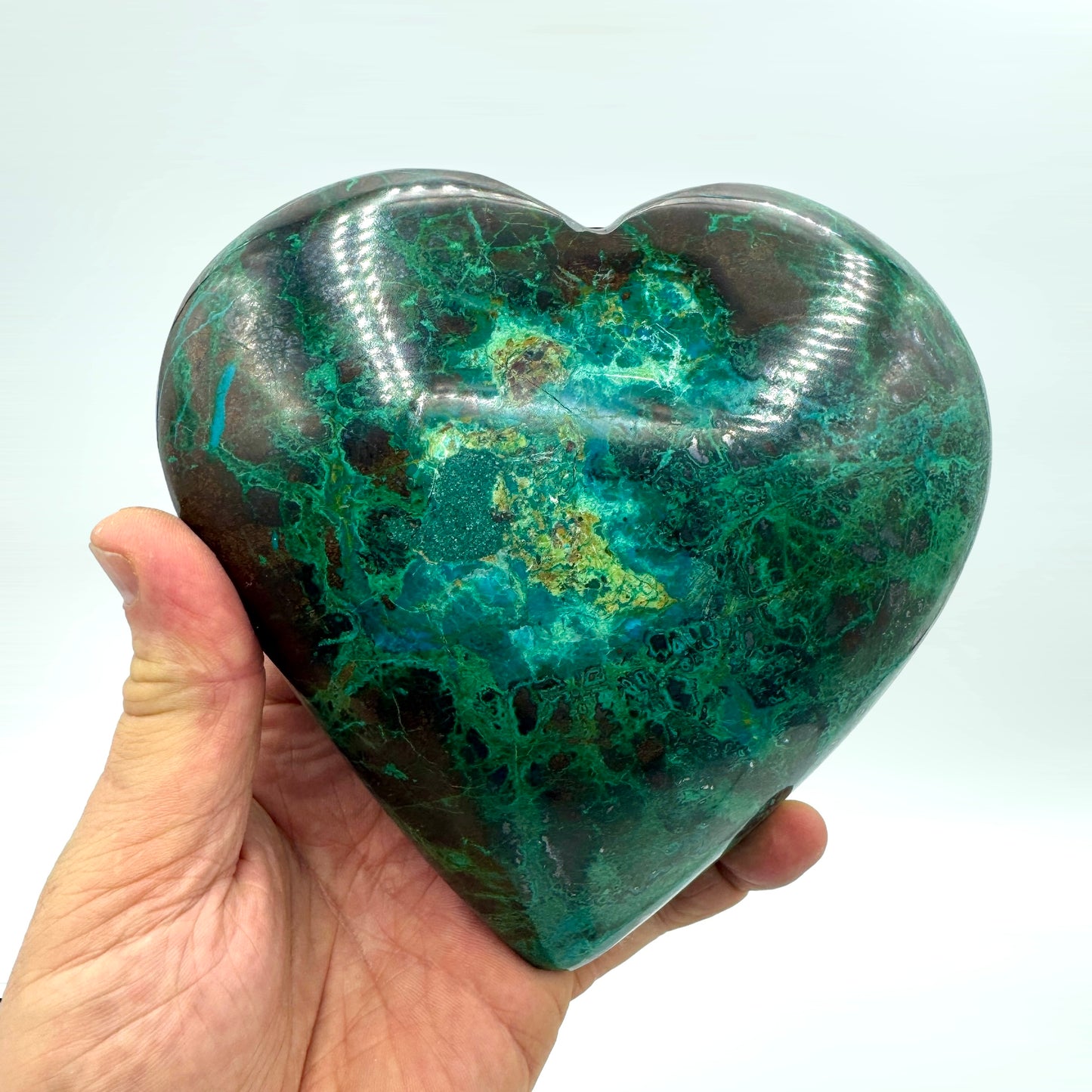 Chrysocolla Heart Munay Minerals Mallorca