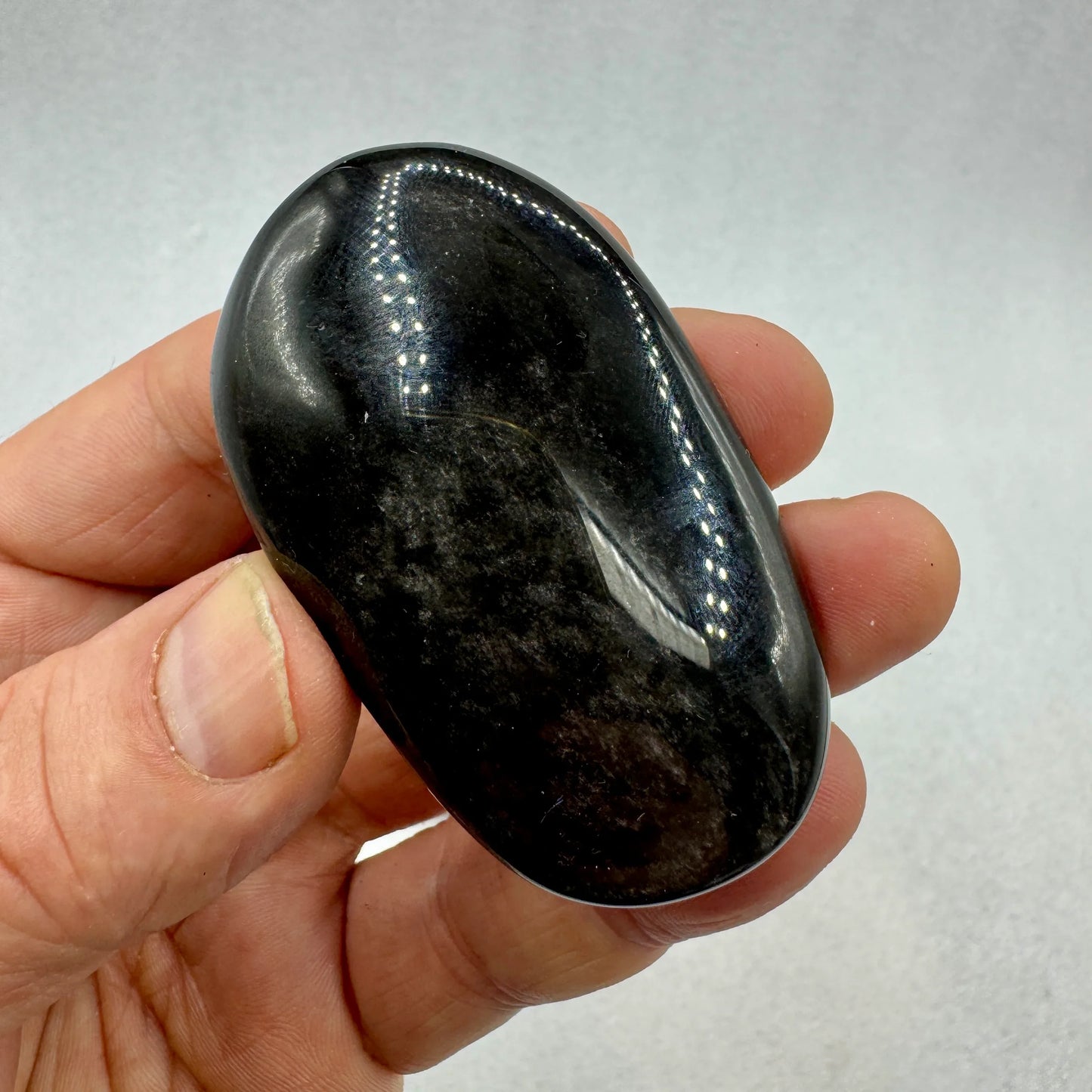 Obsidiana plateada ref. 7 - MUNAY MINERALES MALLORCA