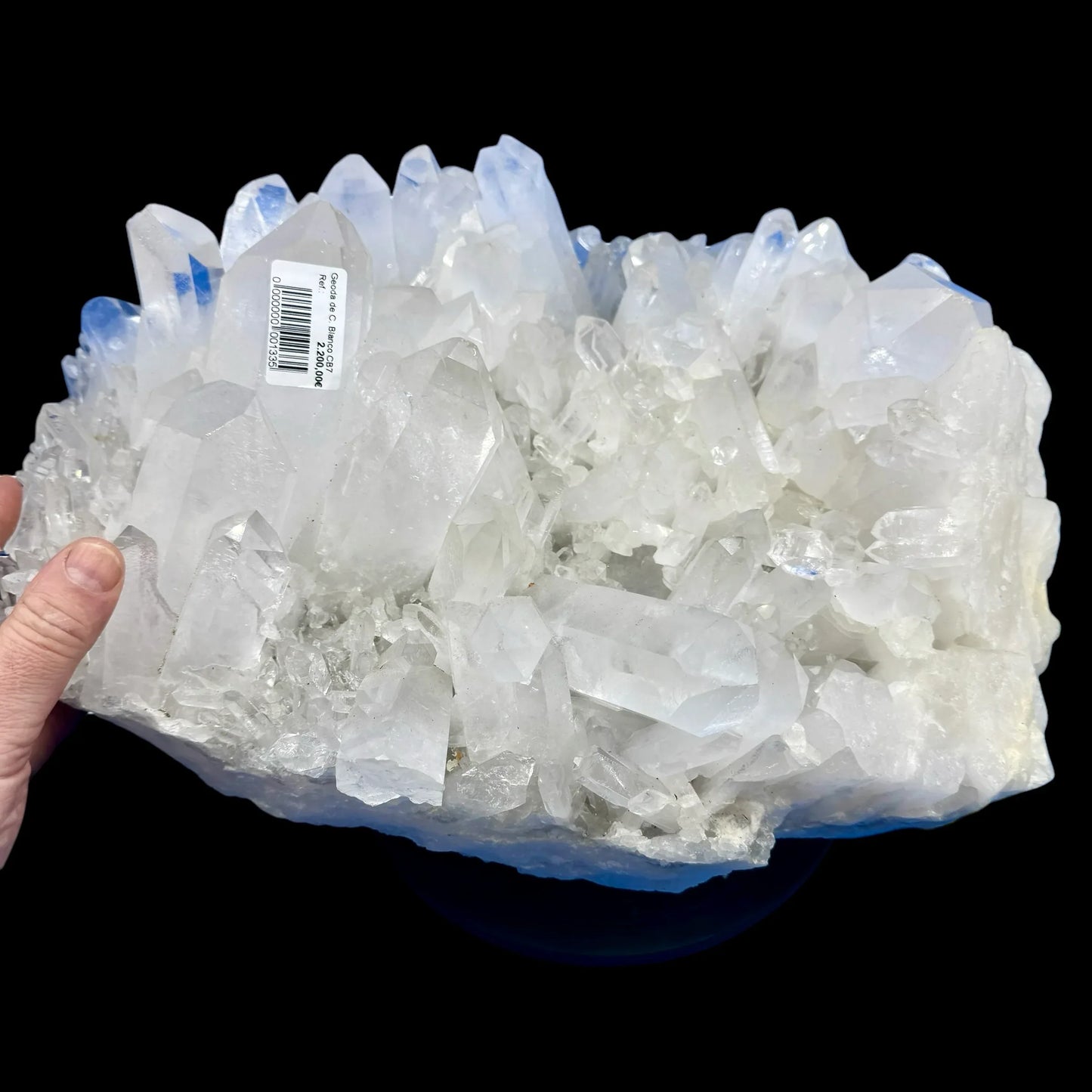 Cuarzo grupo 30 kg. Munay Minerales Mallorca - MUNAY MINERALES MALLORCA