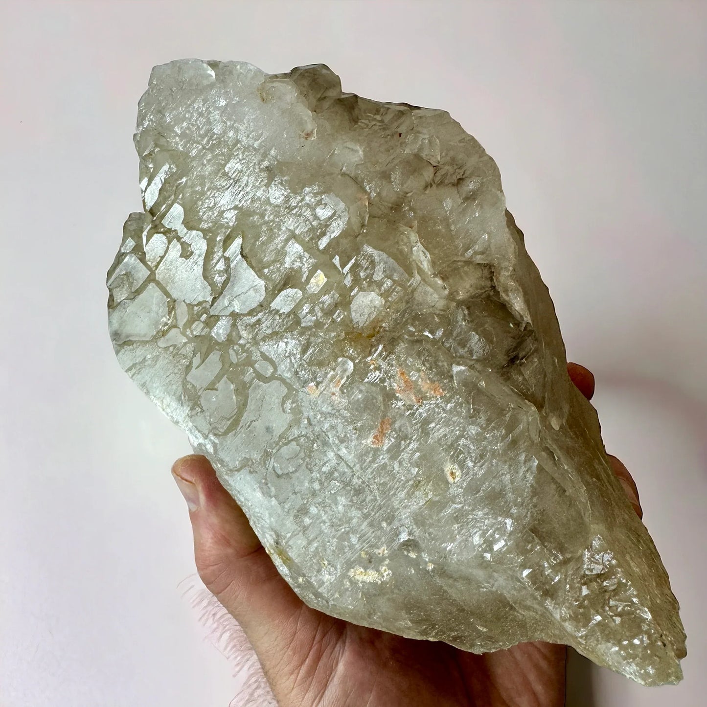 Citrino elestial 3,4 kg. Munaya Minerales Mallorca - MUNAY MINERALES MALLORCA