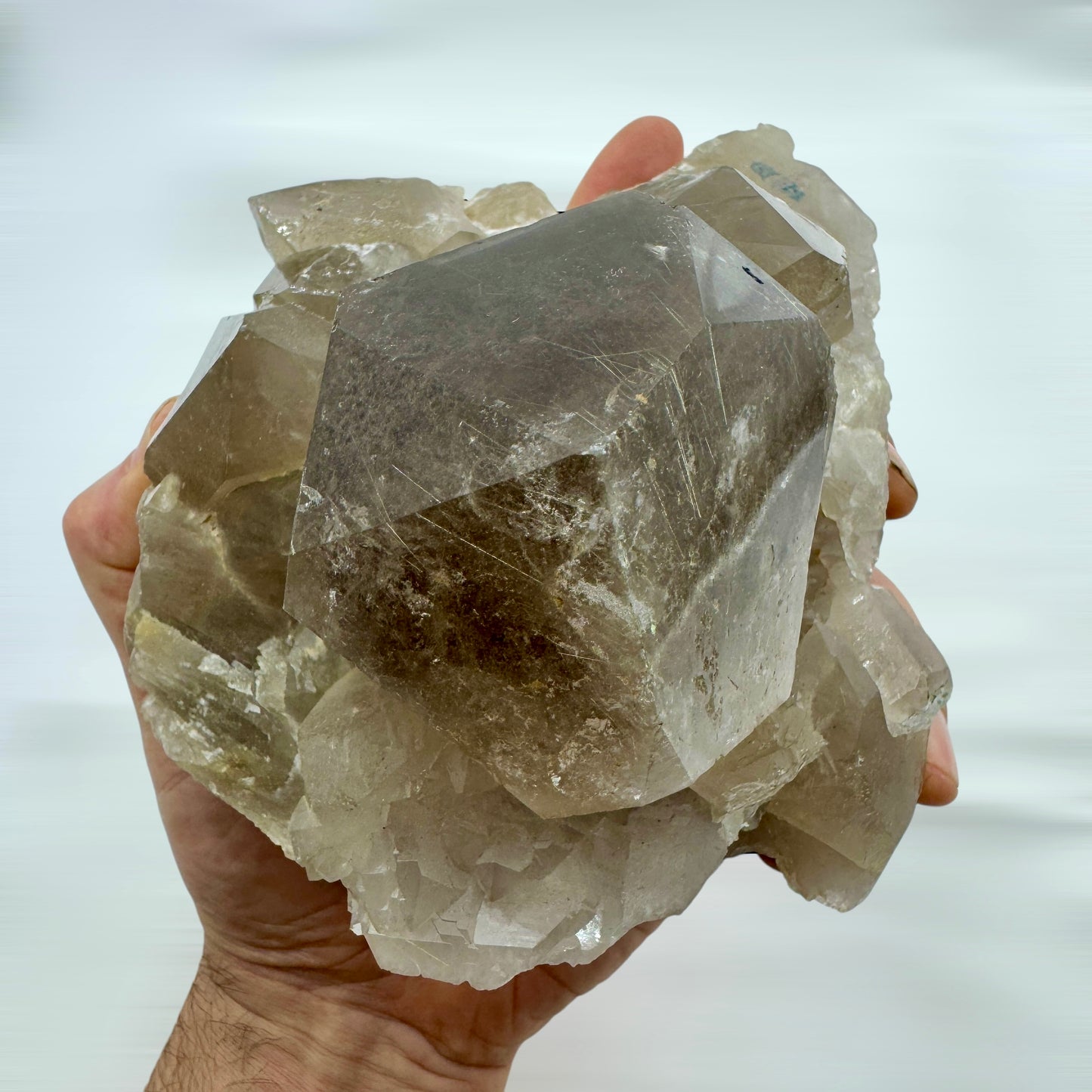 Cuarzo rutilado grupo 1,9 kg. Munay Minerales Mallorca