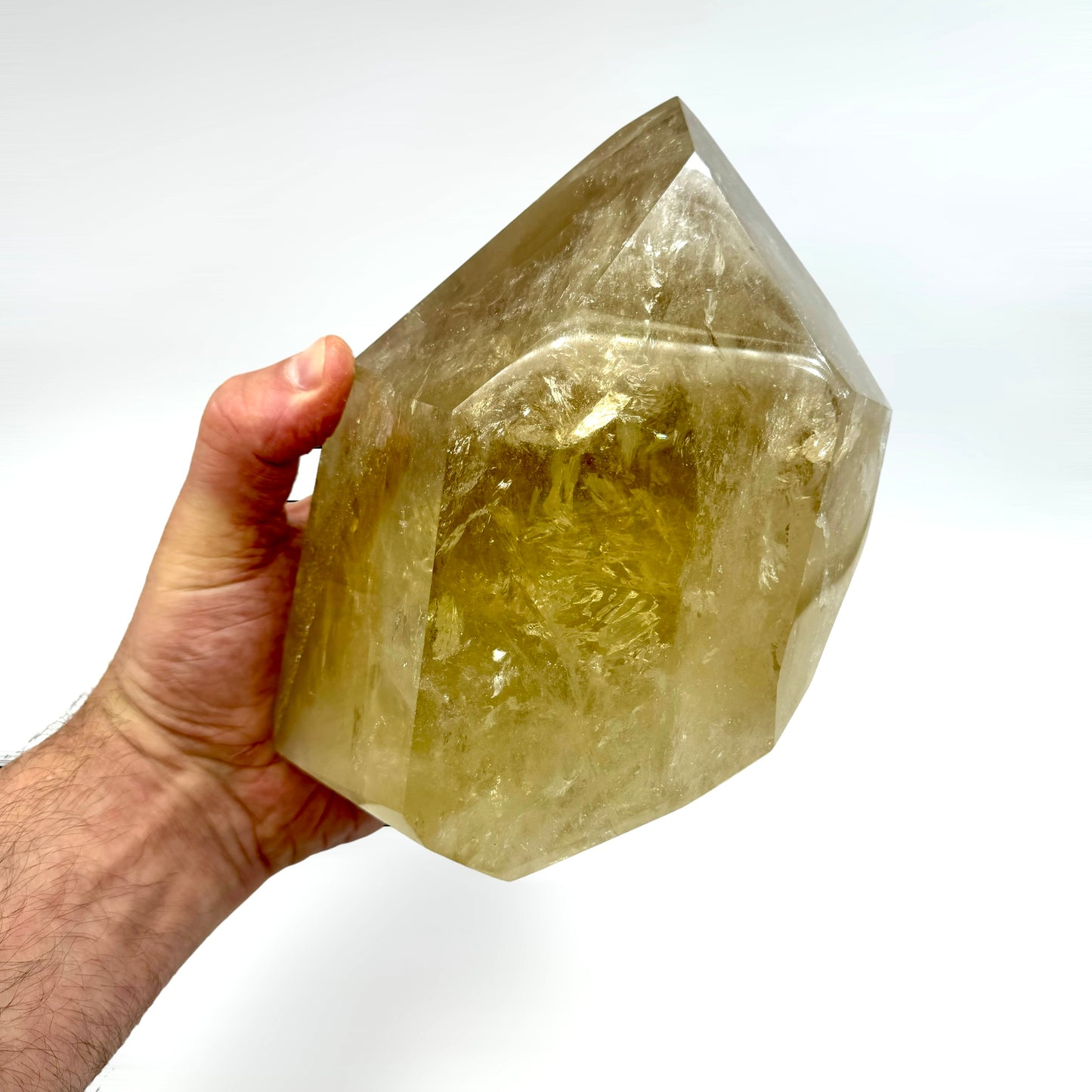 Natural polished citrine 3 kg.