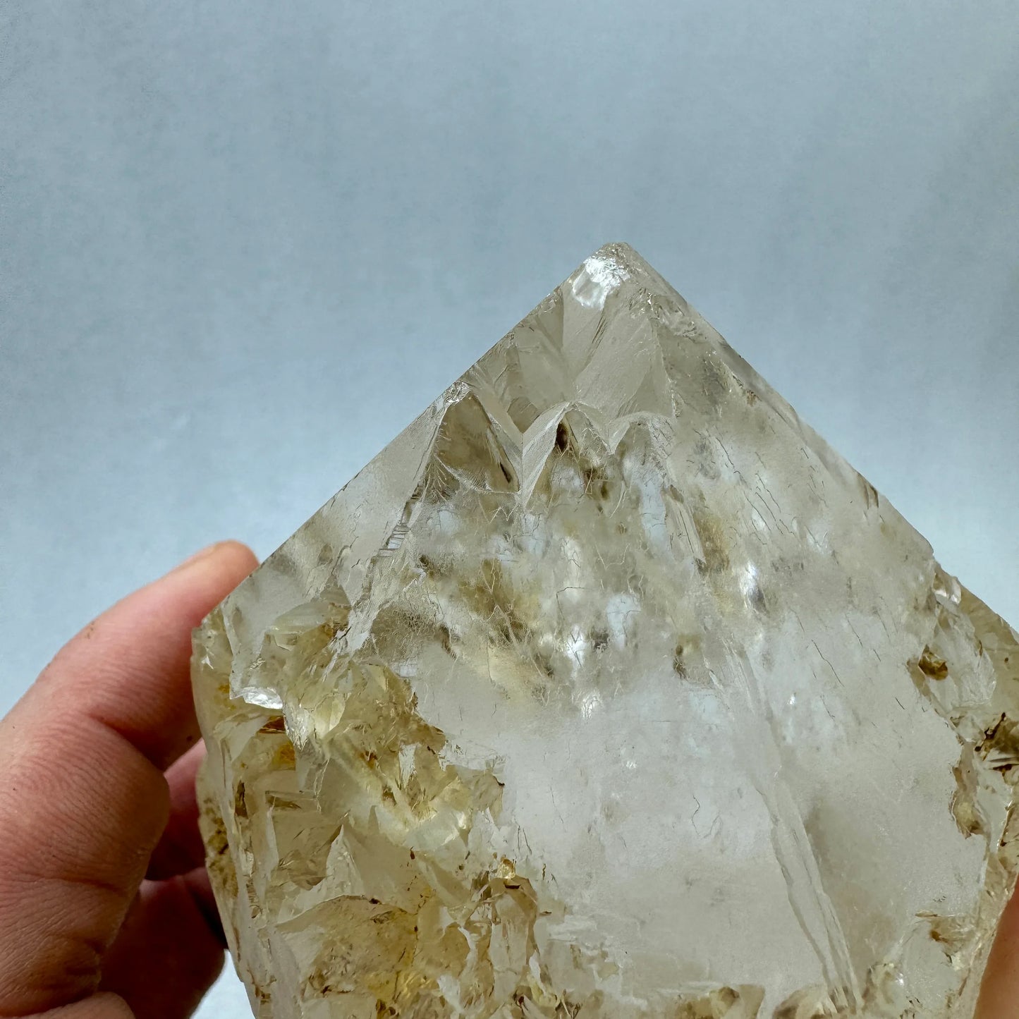 Cuarzo maestro Record Keeper invertido - MUNAY MINERALES MALLORCA