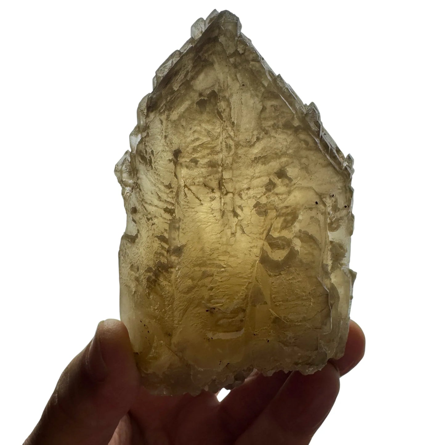 Citrino elestial natural Munay Minerales Mallorca - MUNAY MINERALES MALLORCA