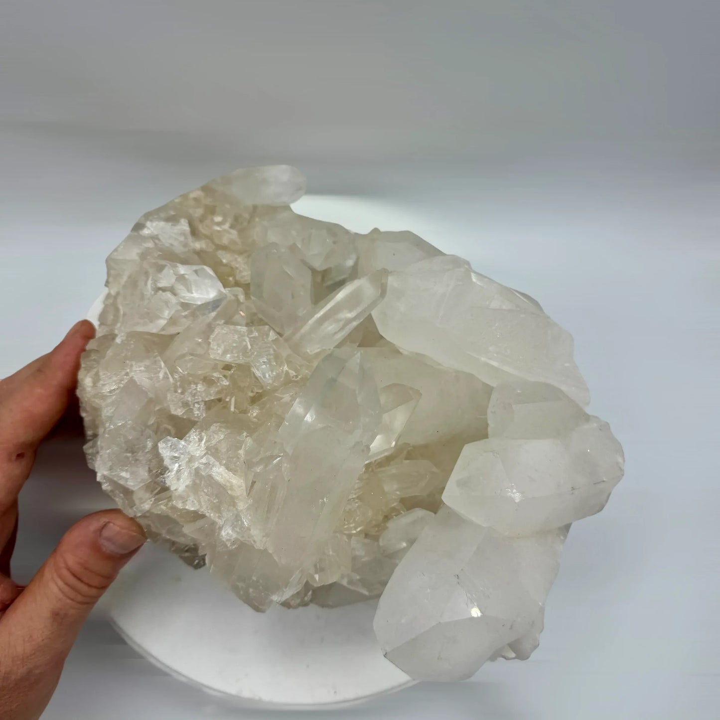 Cuarzo grupo 4,6 kg. Munay Minerales Mallorca - MUNAY MINERALES MALLORCA