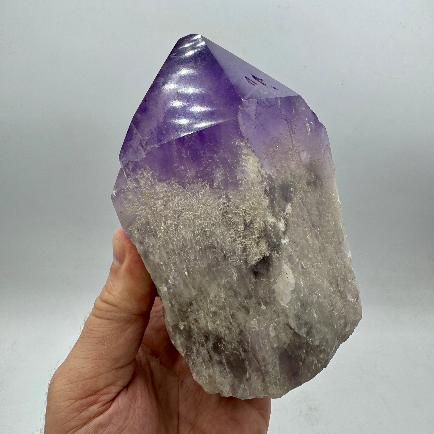 Amatista punta 1,4 kg. Munay Minerales Mallorca