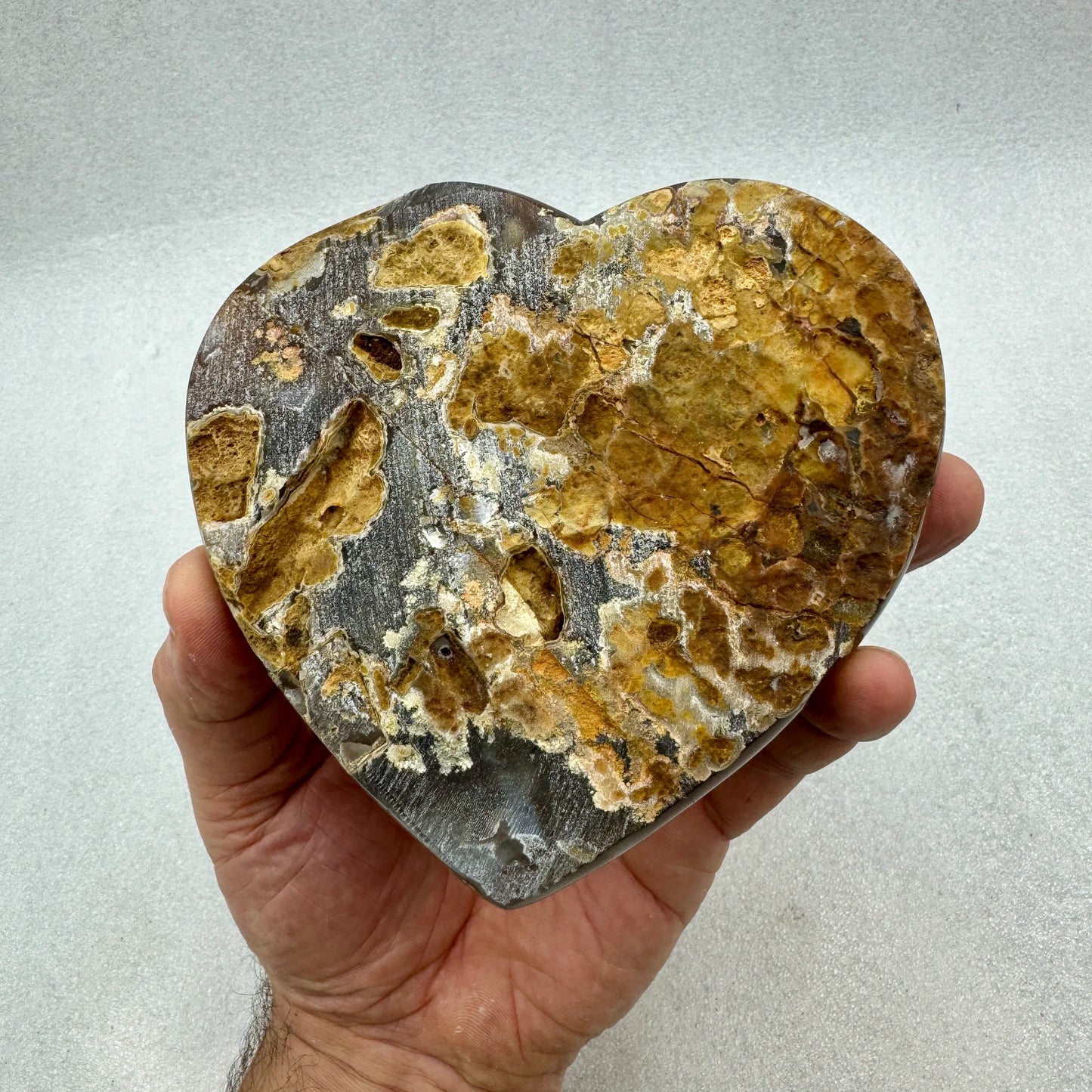 Drusa de amatista corazón Munay Minerales - MUNAY MINERALES MALLORCA