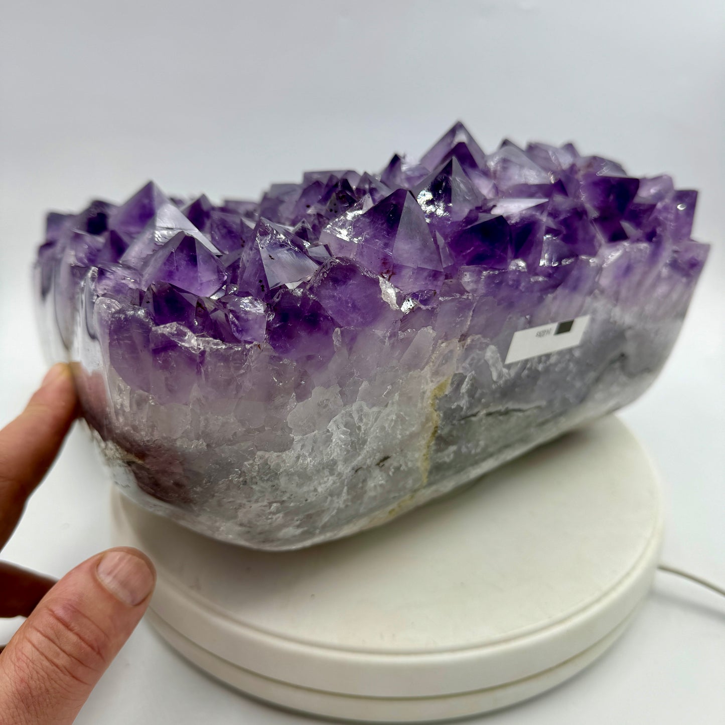 Amethyst druse, 14 kg. Munay Minerals, Mallorca