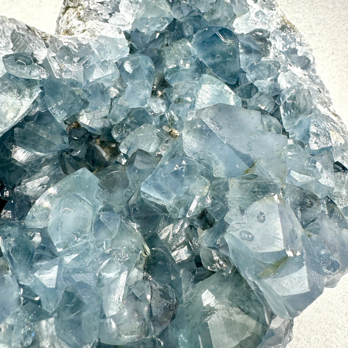 Celestina geoda Celestita 11,8 kg. - MUNAY MINERALES MALLORCA