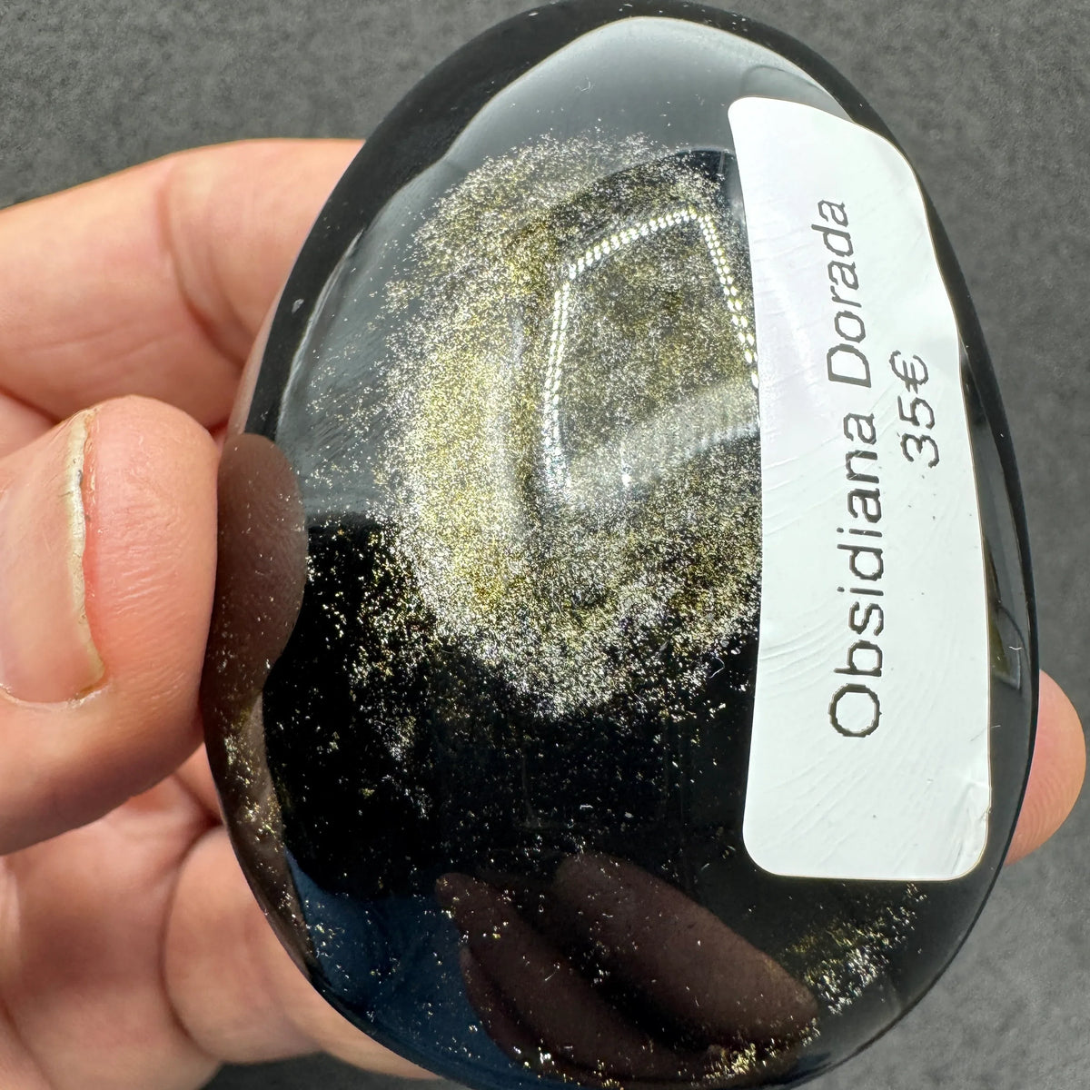Obsidiana dorada Munay Minerales - MUNAY MINERALES MALLORCA