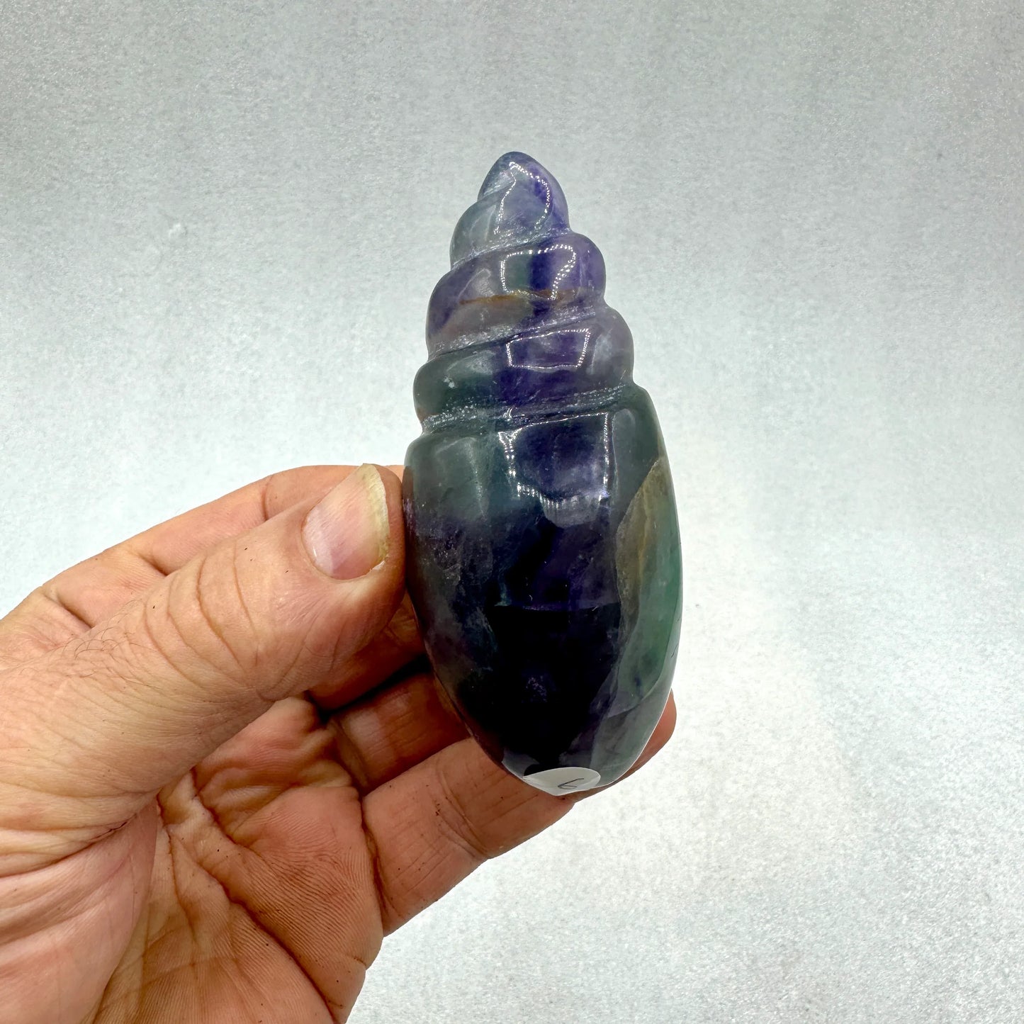 Caracola de fluorita - MUNAY MINERALES MALLORCA