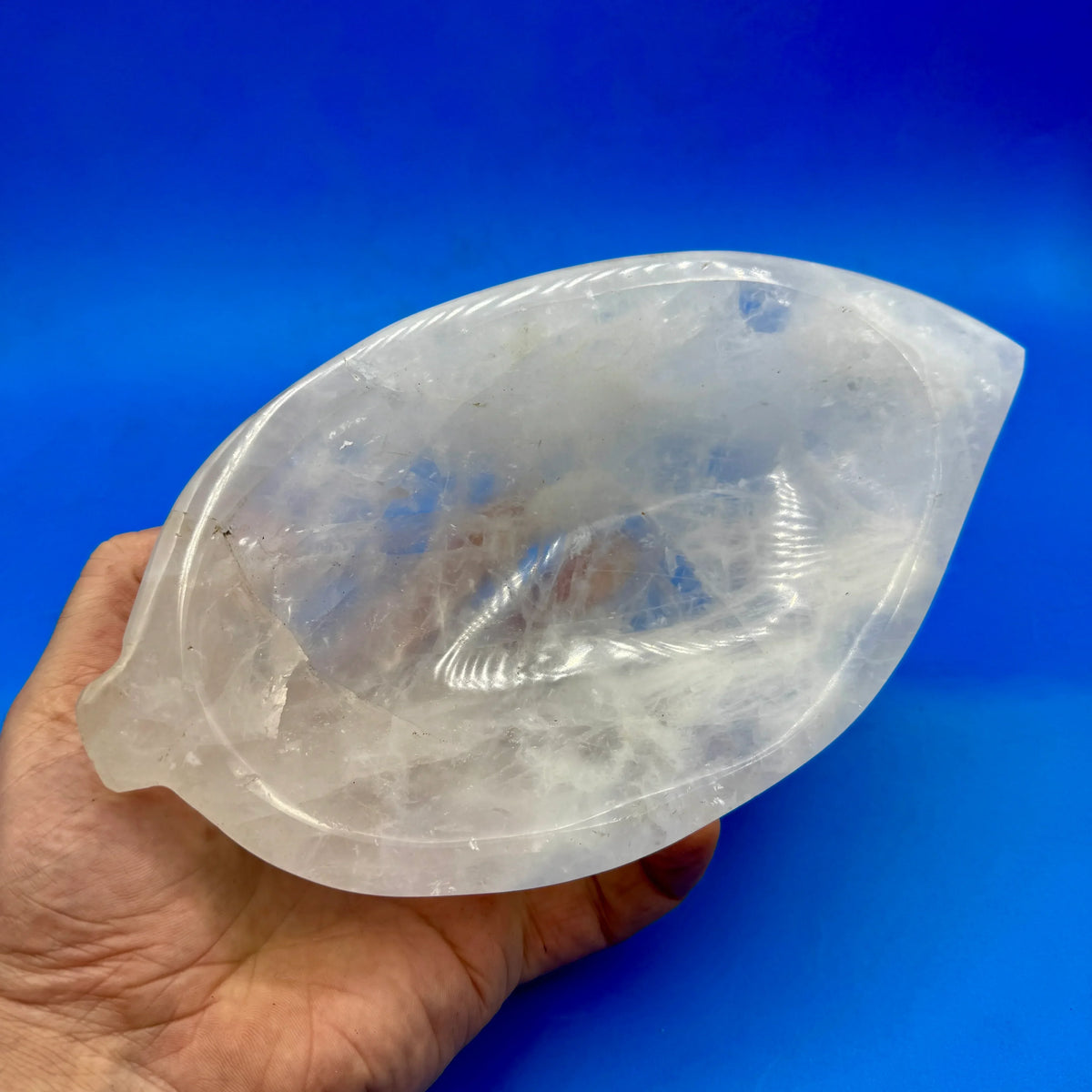 Cuenco de cuarzo 1,4 kg. Munay Minerales Mallorca - MUNAY MINERALES MALLORCA