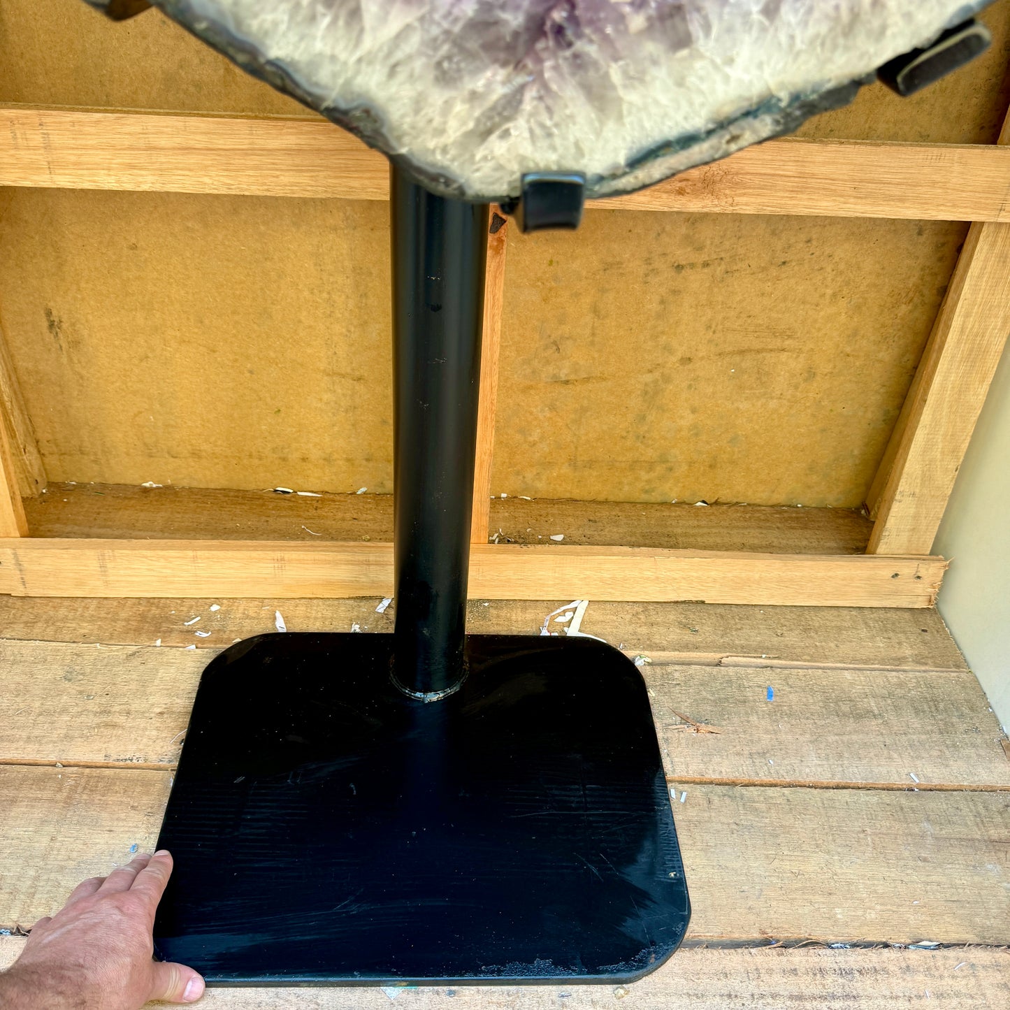 Drusa de amatista calidad extra 252 kg. 158 cm. (Consultar precio)