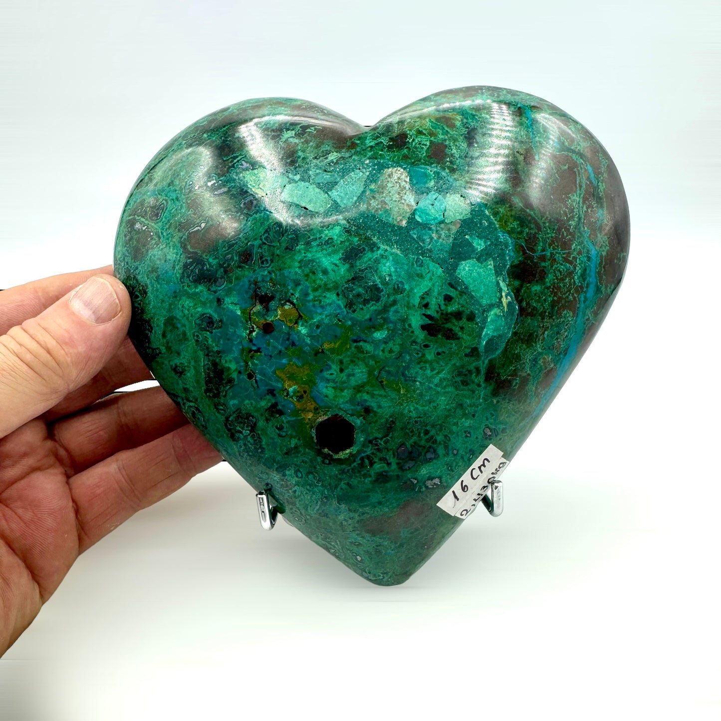Chrysocolla Heart Munay Minerals Mallorca