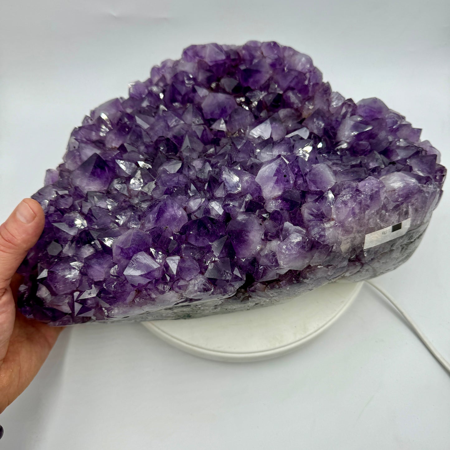 Amethyst druse, 11.1 kg. Munay Minerals, Mallorca