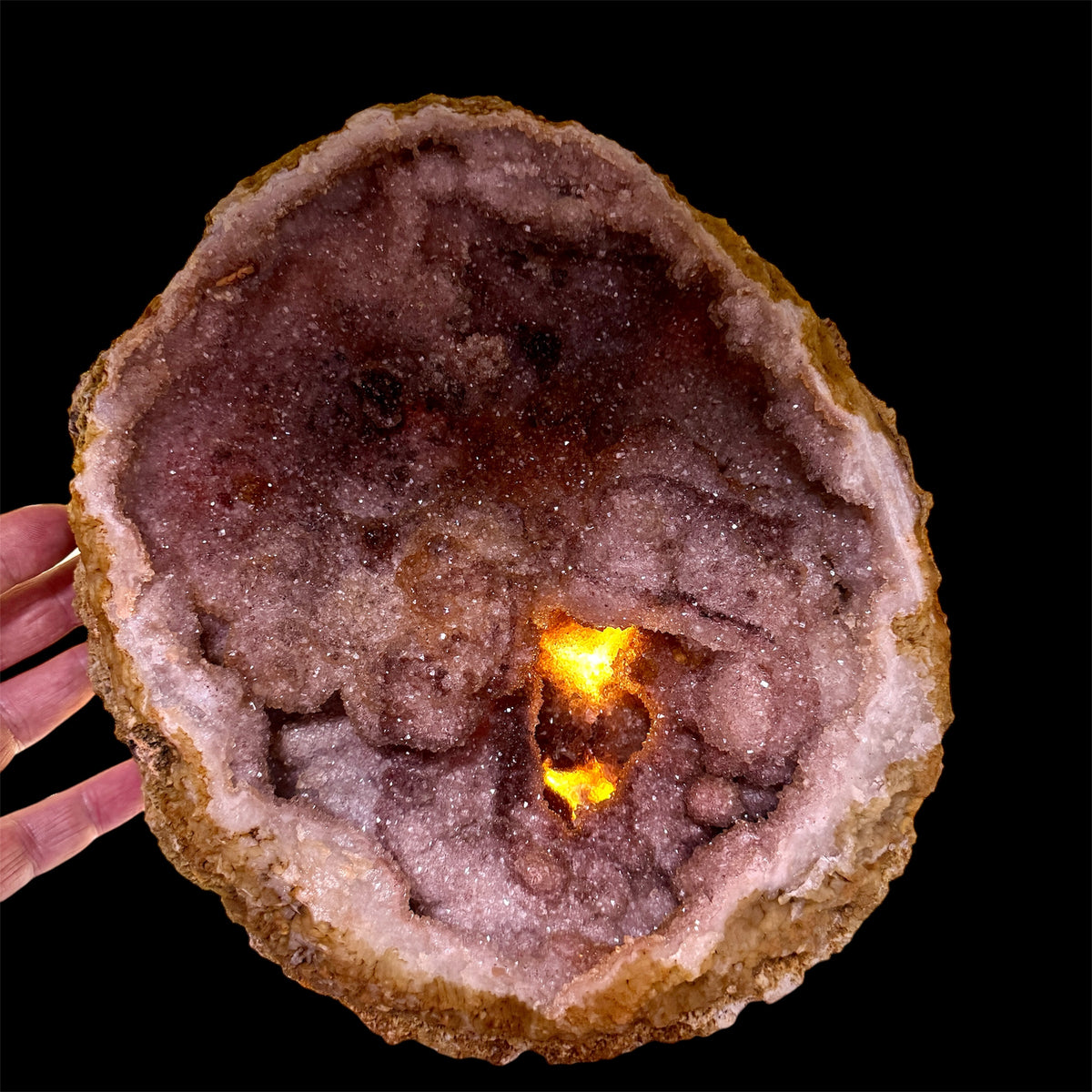 Geoda de amatista Munay Minerales Mallorca