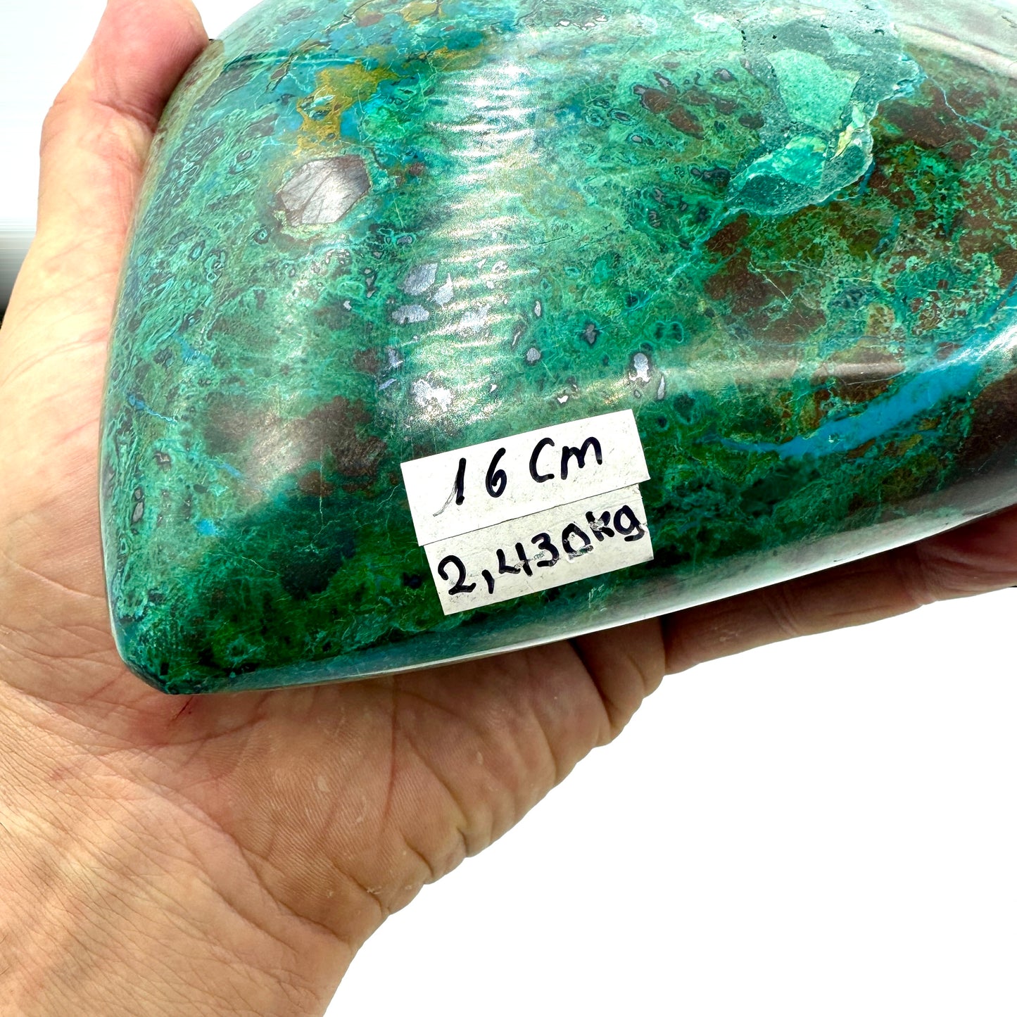 Chrysocolla Heart Munay Minerals Mallorca