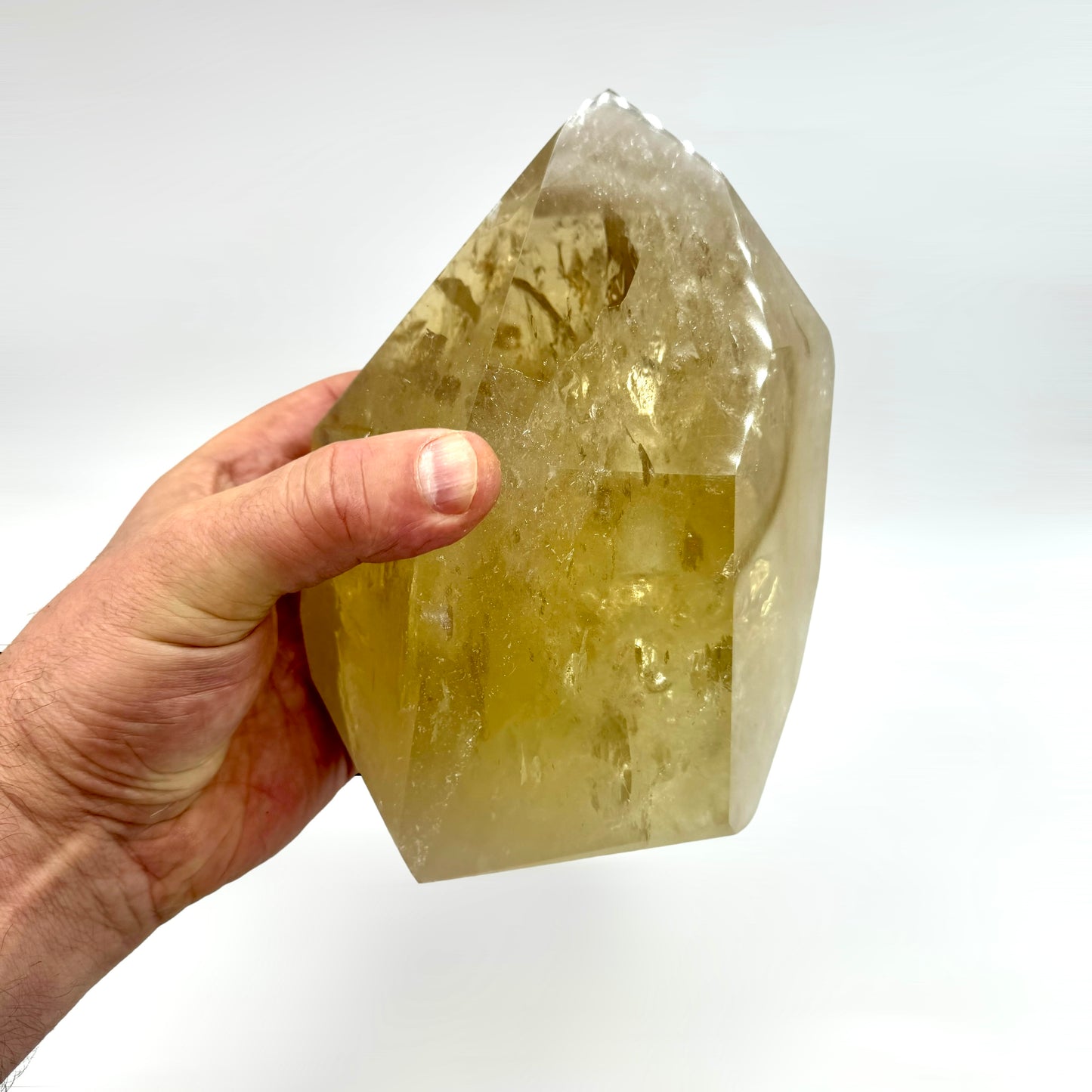 Natural polished citrine 3 kg.