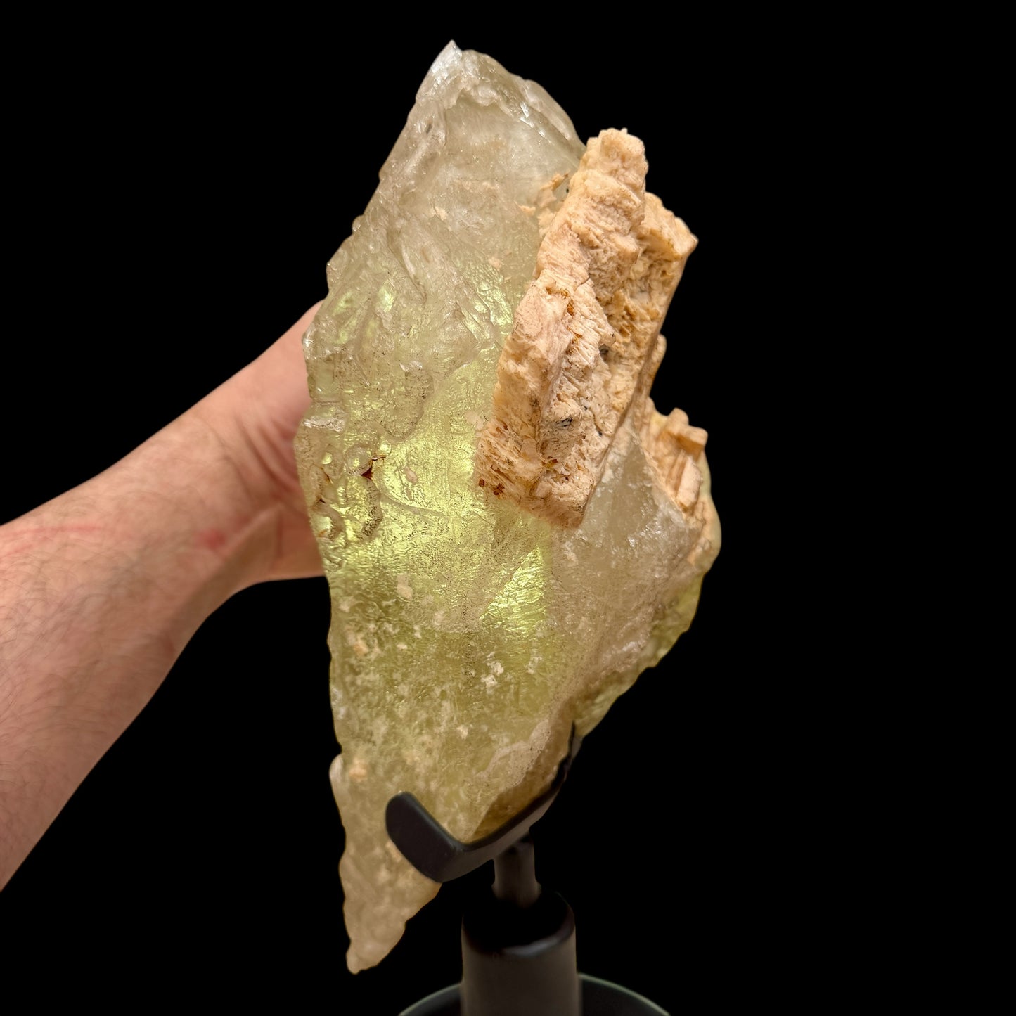 Citrino elestial natural 4,9 kg. Munay Minerales Mallorca