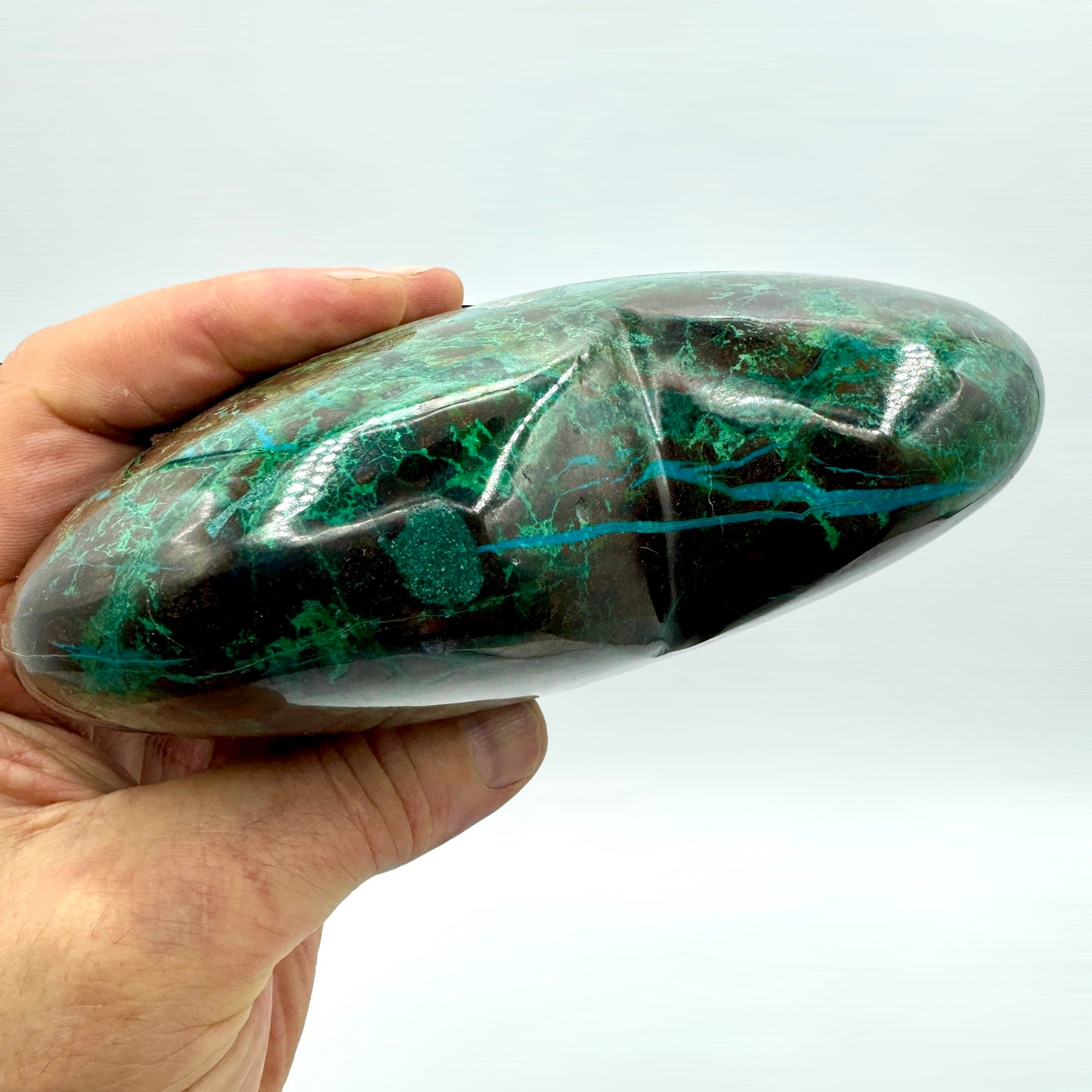 Chrysocolla Heart Munay Minerals Mallorca