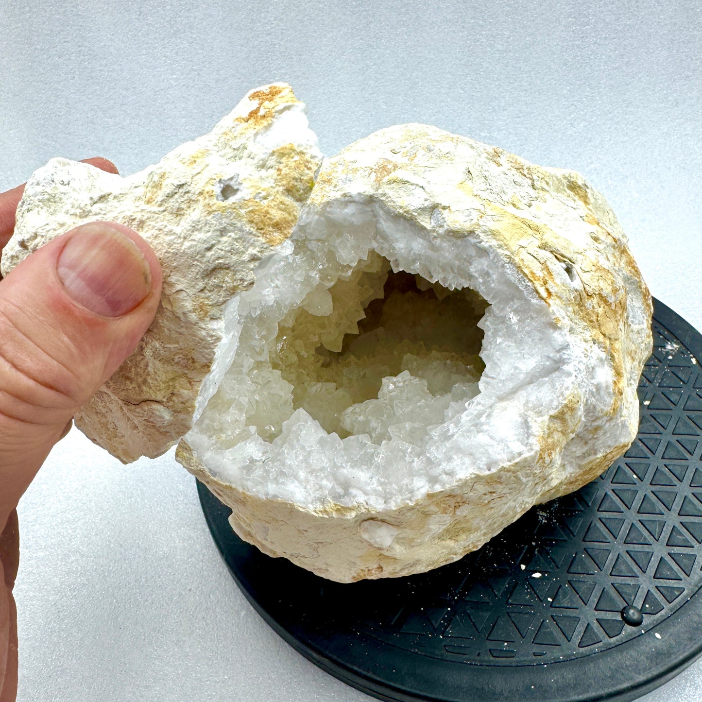 Geoda de cuarzo 4,9 kg.