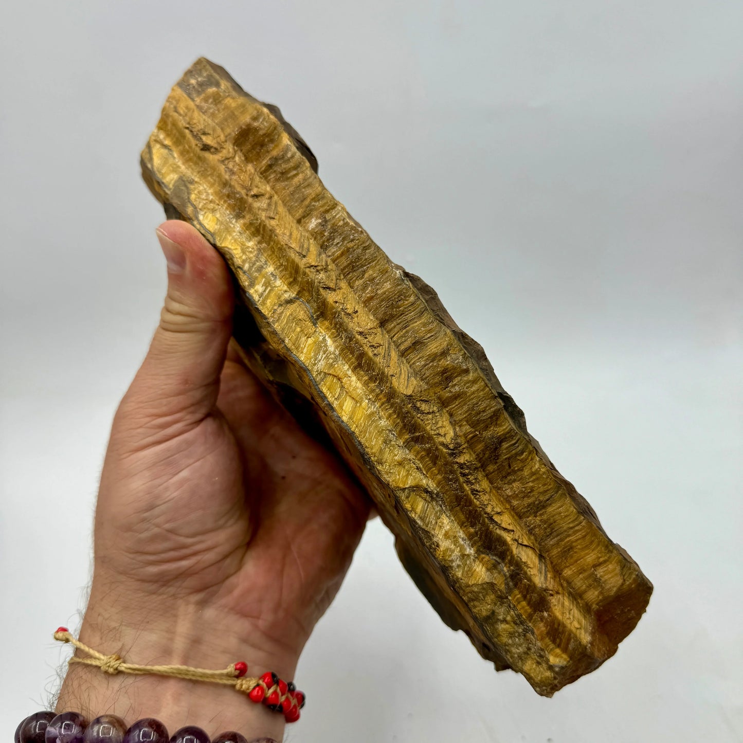 Ojo de tigre en bruto Munay Minerales Mallorca - MUNAY MINERALES MALLORCA