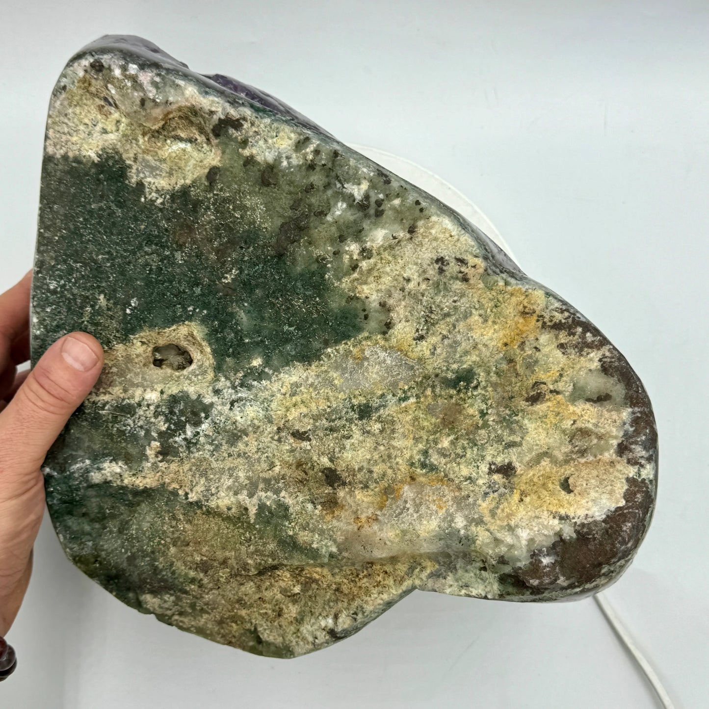 Drusa de amatista 11,1 kg. Munay Minerales Mallorca - MUNAY MINERALES MALLORCA