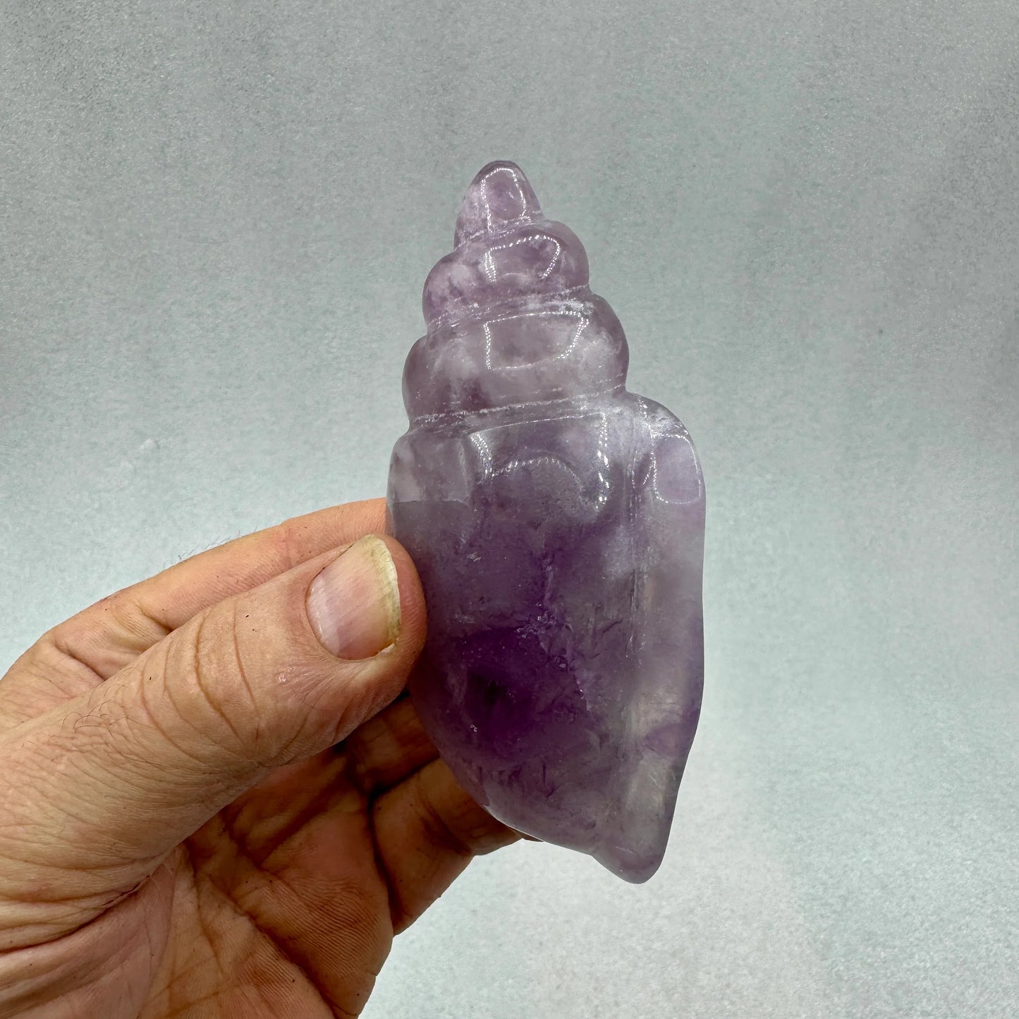 Caracola de fluorita - MUNAY MINERALES MALLORCA