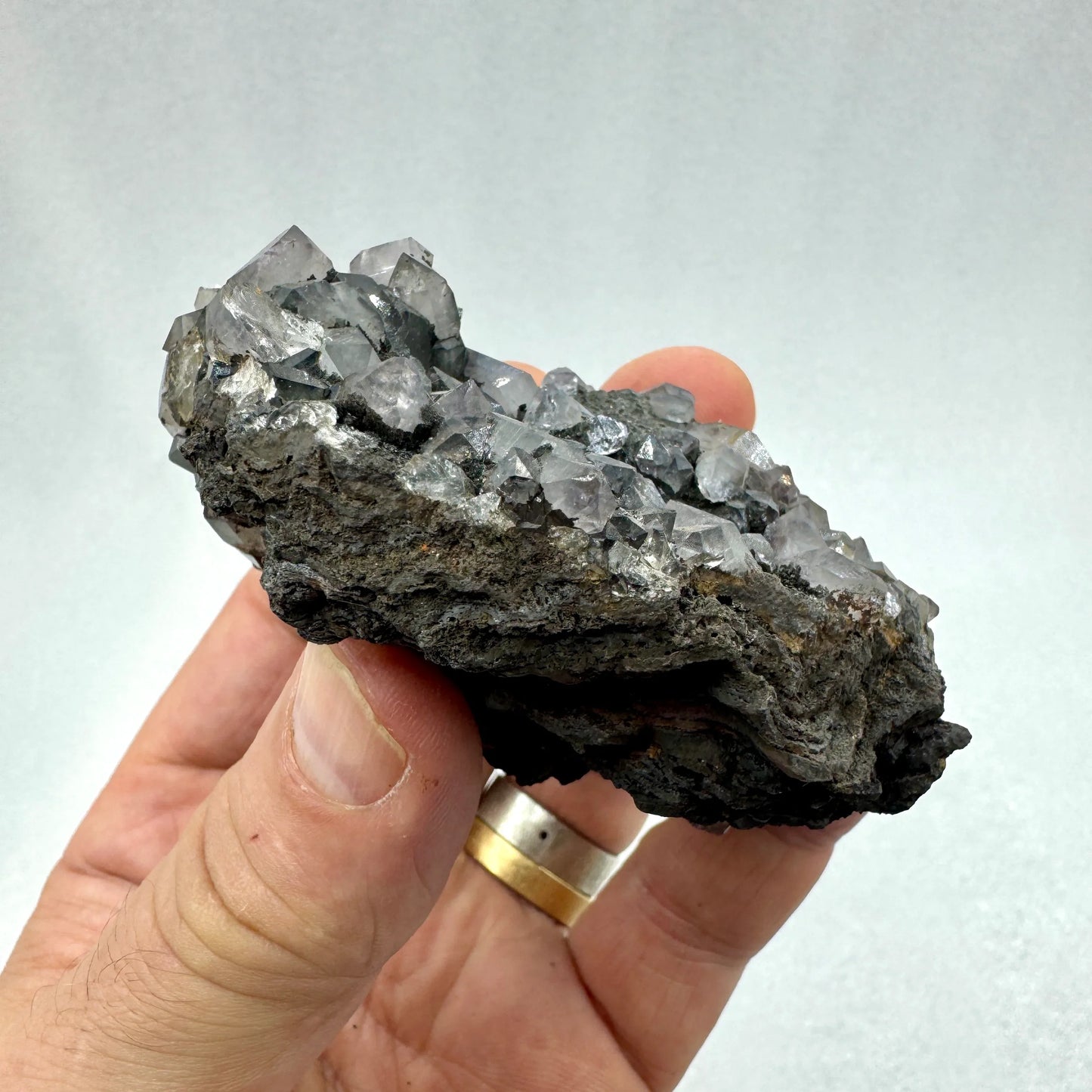 Cuarzos biterminados grupo Murcia España - MUNAY MINERALES MALLORCA