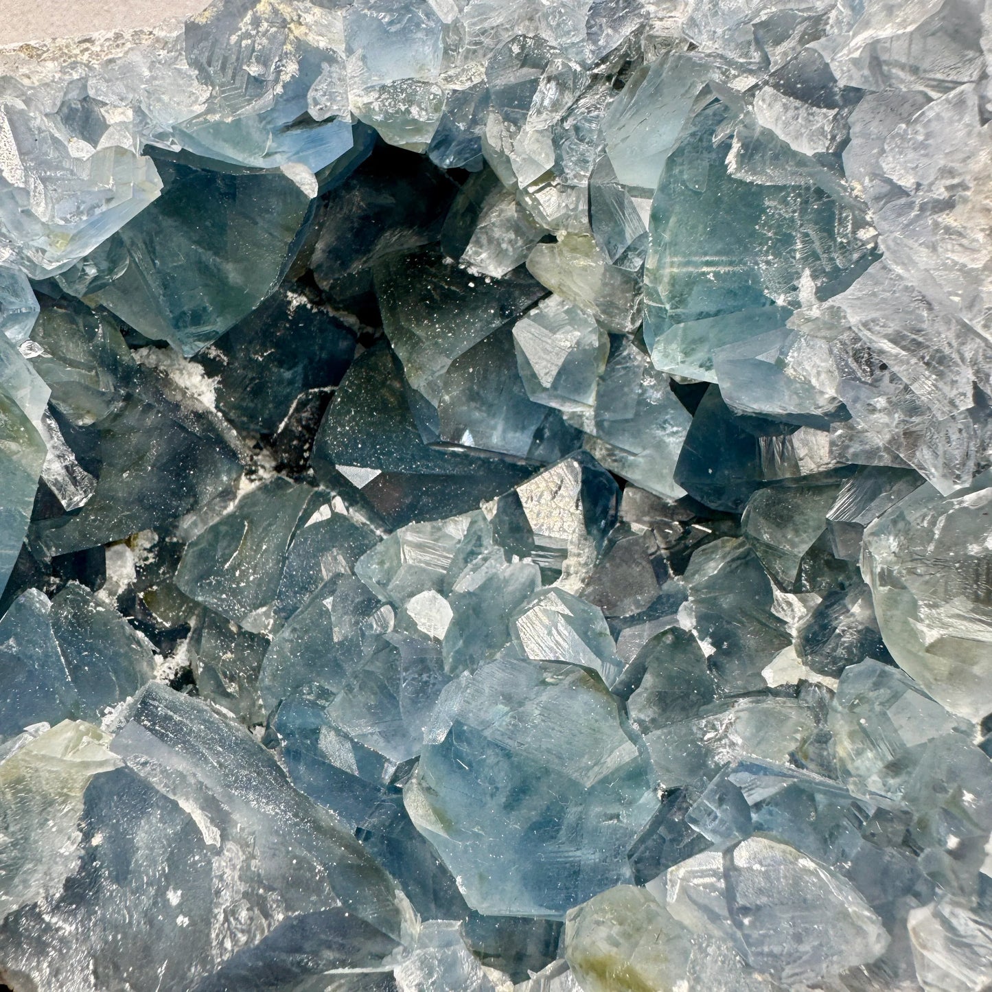 Celestina Celestita 6,6 kg. - MUNAY MINERALES MALLORCA