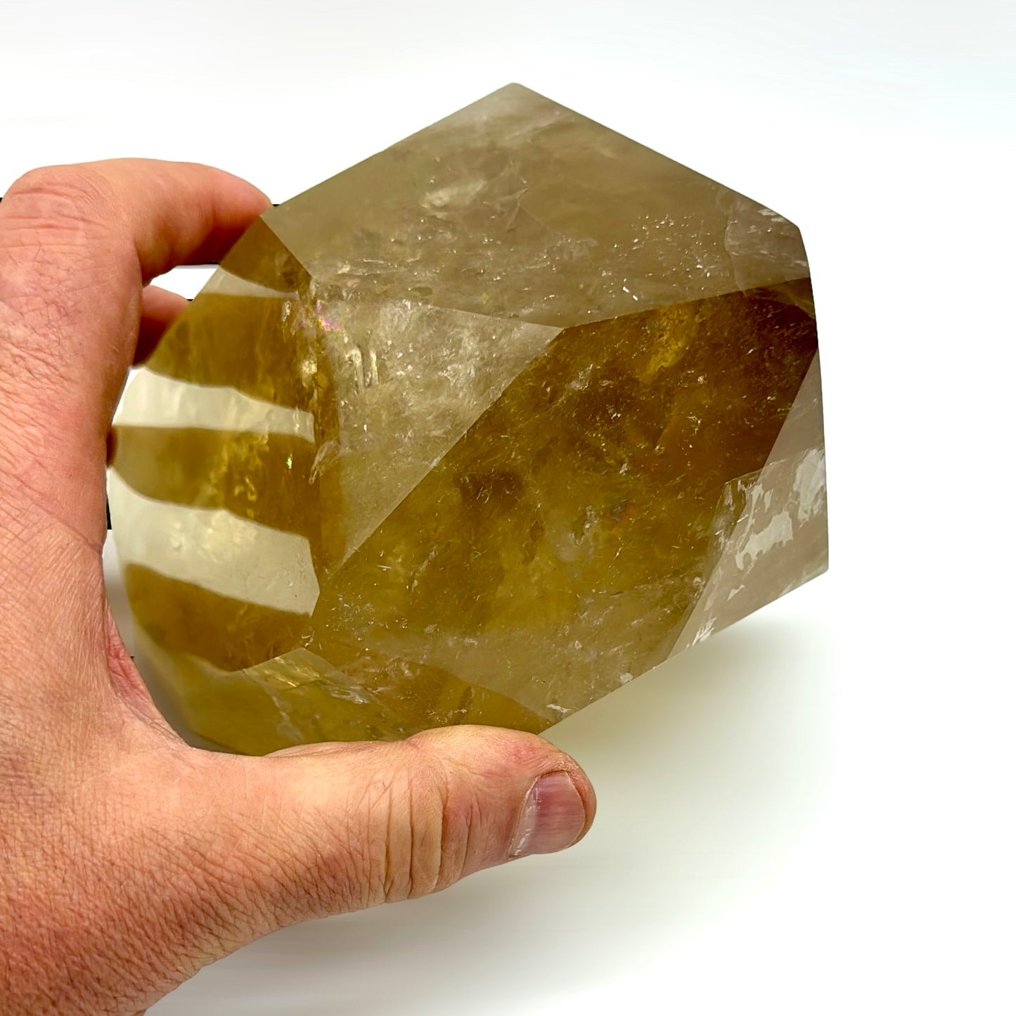Natural polished citrine 3 kg.