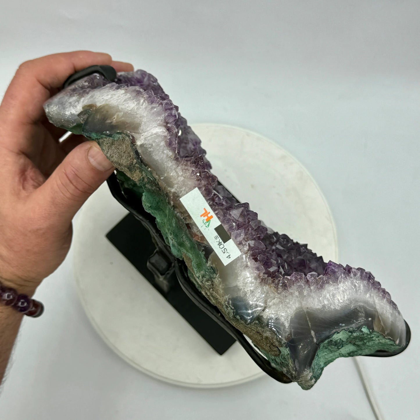 Drusa de amatista 4,5 kg. - MUNAY MINERALES MALLORCA