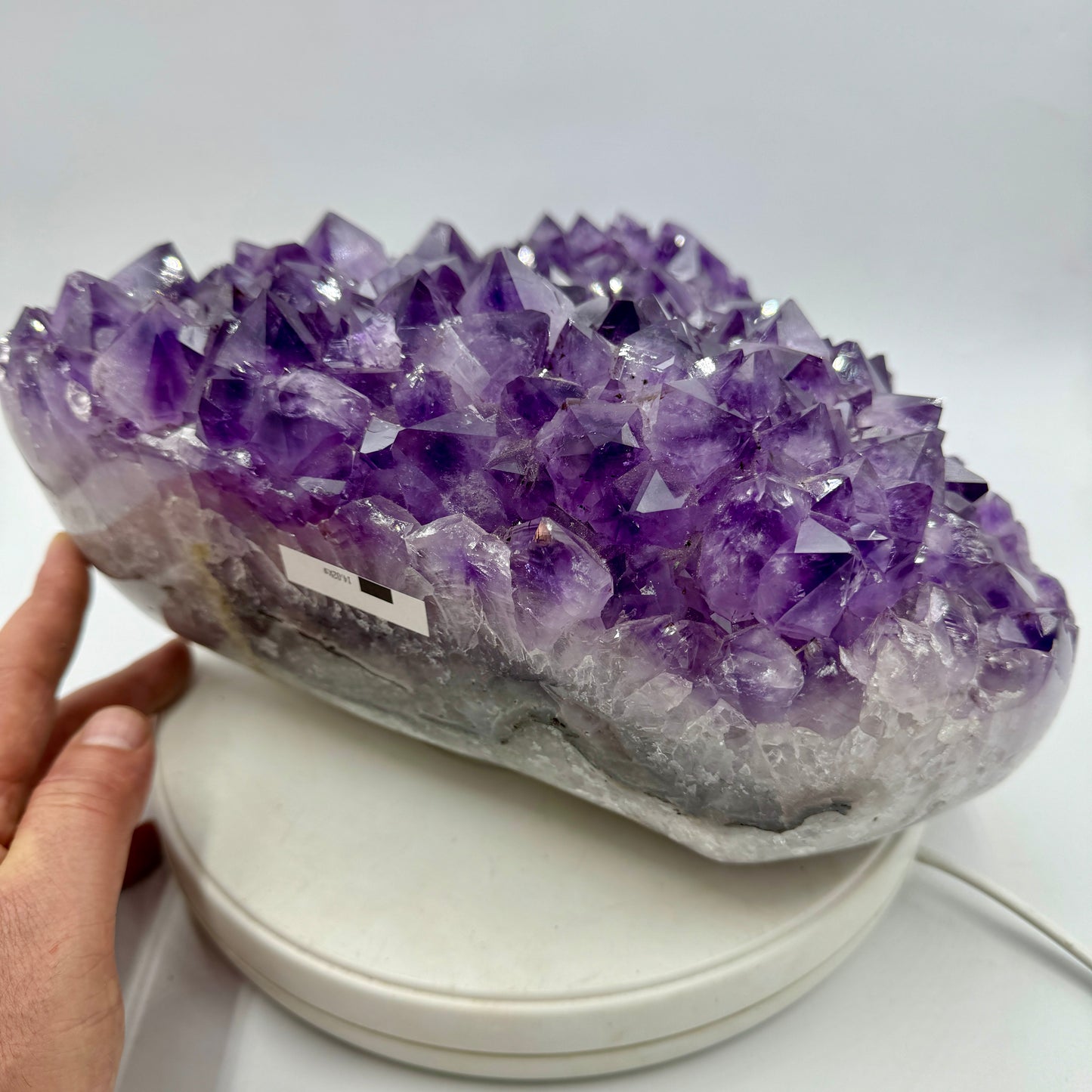 Amethyst druse, 14 kg. Munay Minerals, Mallorca