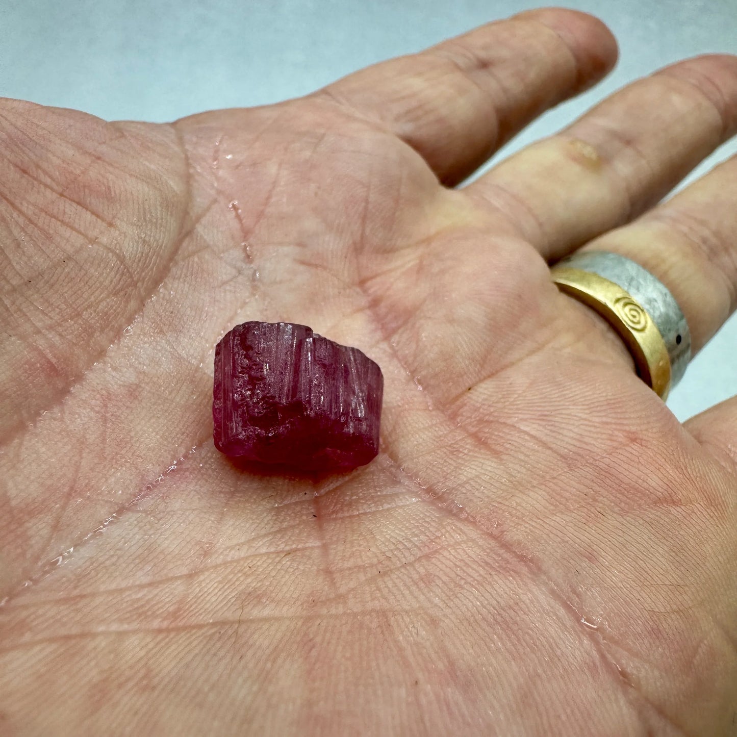 Turmalina rubelita rosa - MUNAY MINERALES MALLORCA