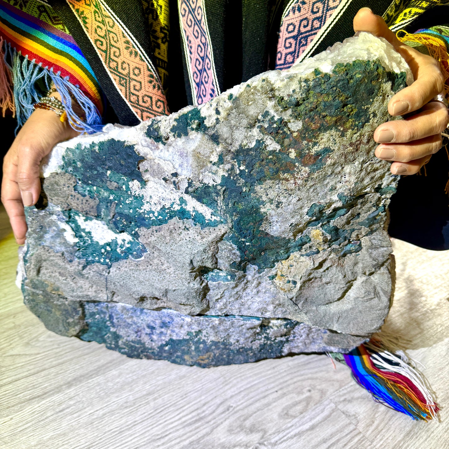 Amethyst druse, 29.5 kg. Munay Minerals, Mallorca