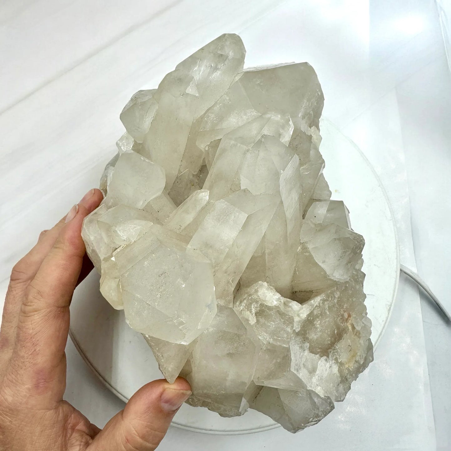 Cuarzo grupo 4,2 kg. Munay Minerales Mallorca - MUNAY MINERALES MALLORCA