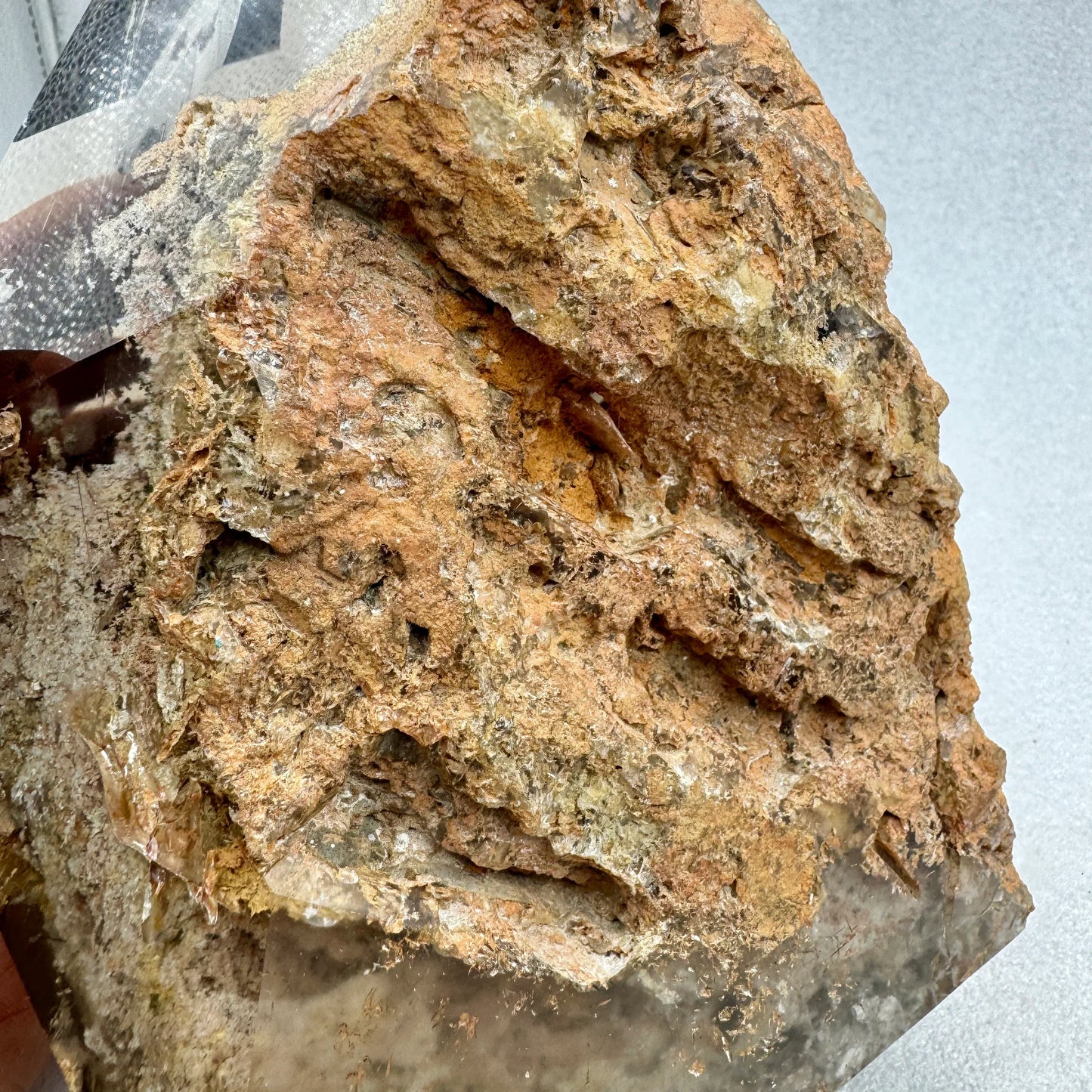 Cuarzo maestro chamánico con rutilo 2,5 kg. - MUNAY MINERALES MALLORCA