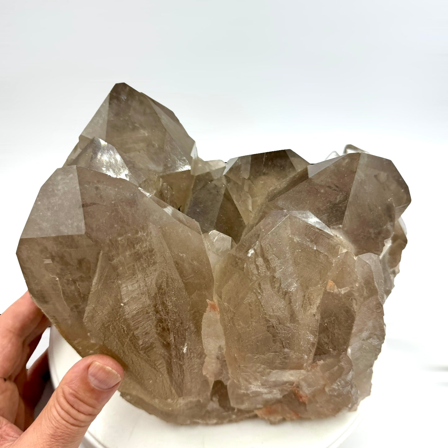 Smoky quartz group 8.4 kg.