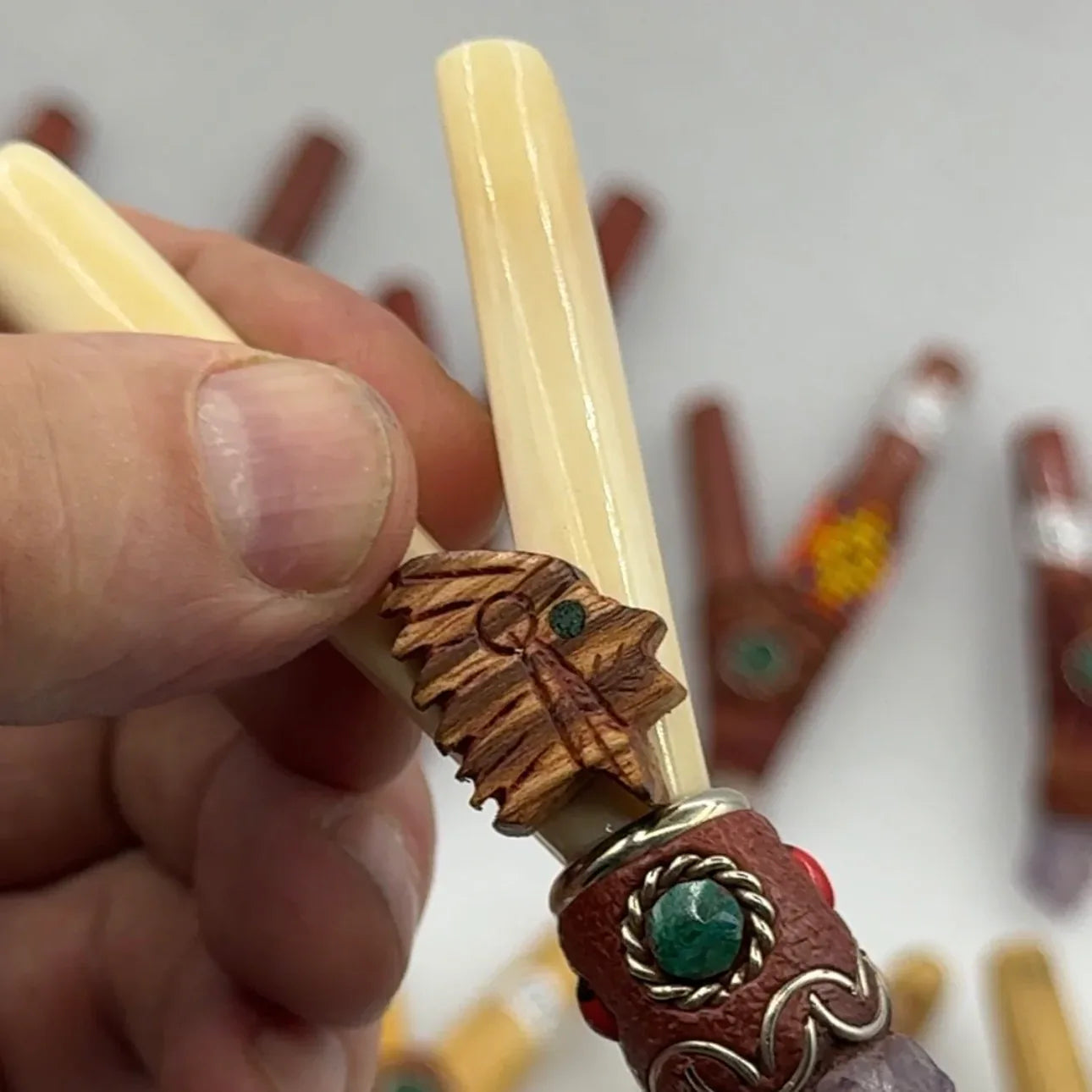 Kuripé ceremonial para rapé (Consultar precio y disponibilidad) - MUNAY MINERALES MALLORCA