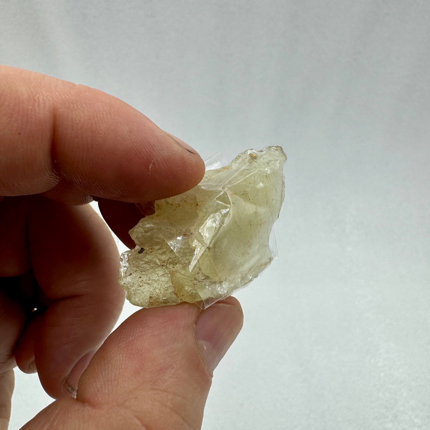 Vidrio del desierto de Libia tektita