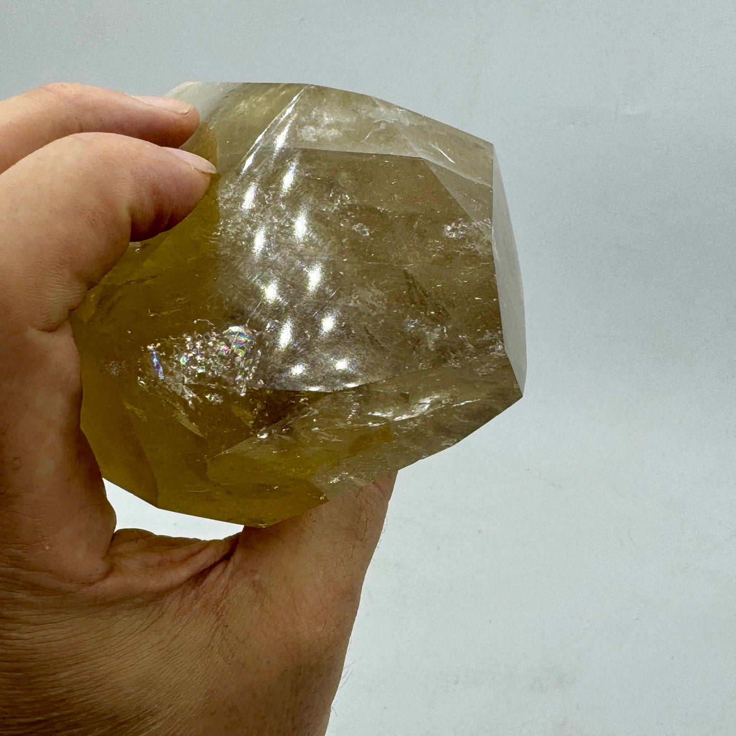 Polished natural citrine 1.2 kg. Munay Minerals Mallorca