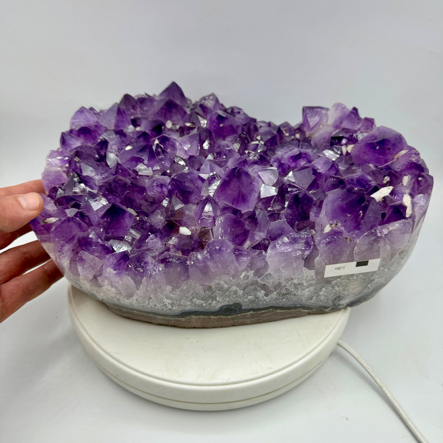 Amethyst druse, 11.3 kg. Munay Minerals, Mallorca
