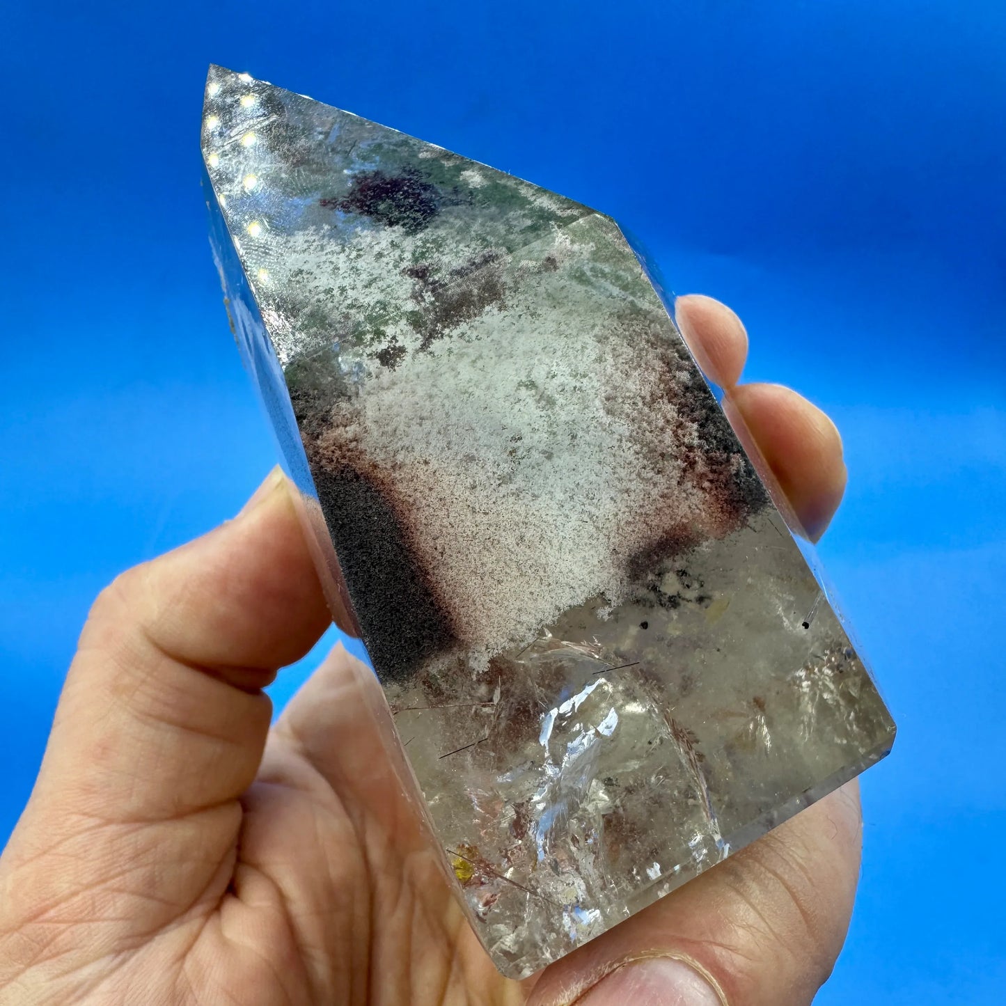 Cuarzo maestro chamánico jardín - MUNAY MINERALES MALLORCA