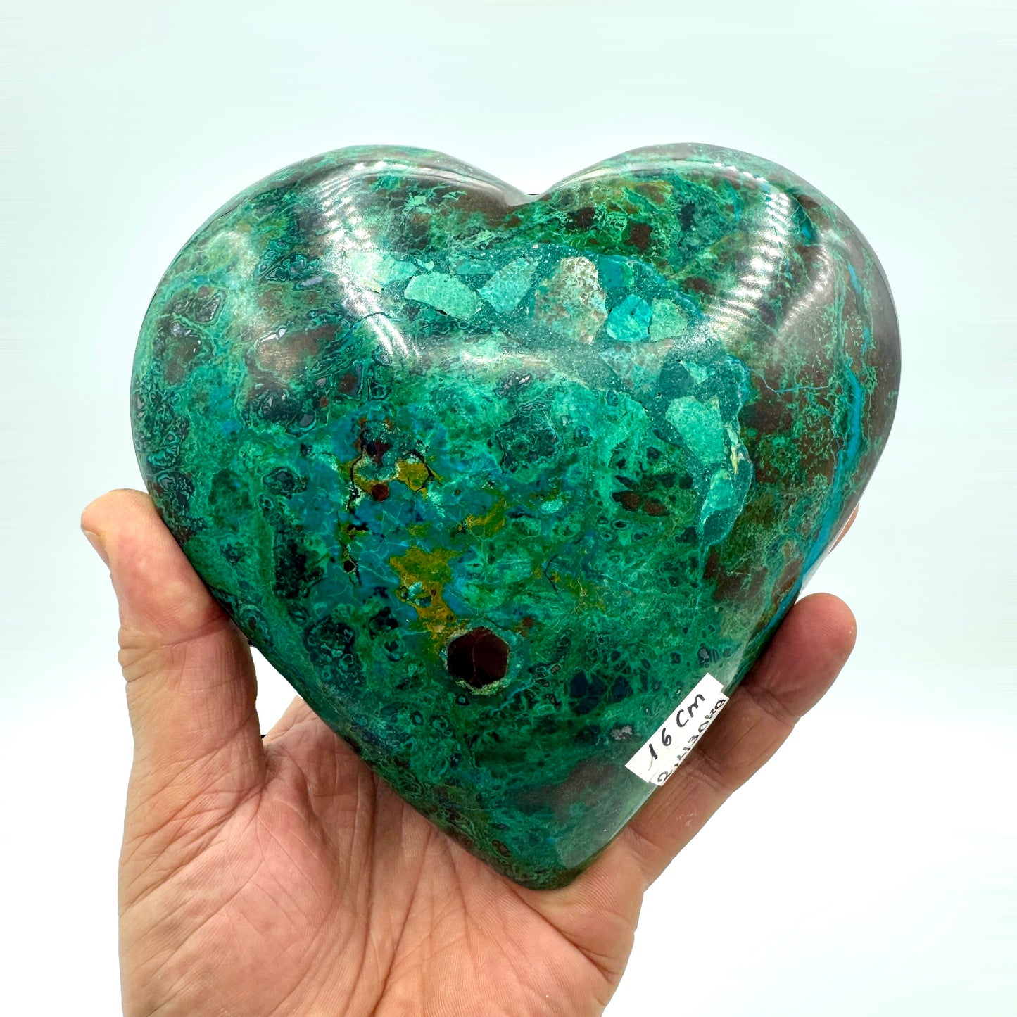 Chrysocolla Heart Munay Minerals Mallorca