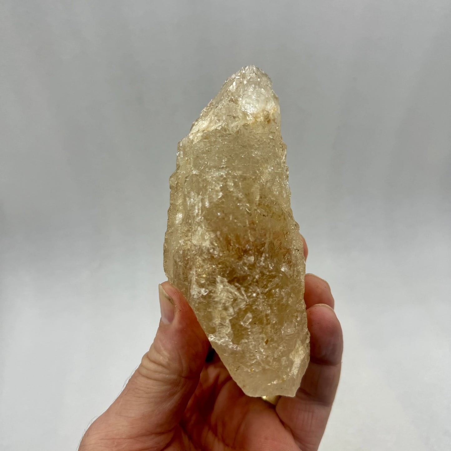 Citrino natural grabado - MUNAY MINERALES MALLORCA